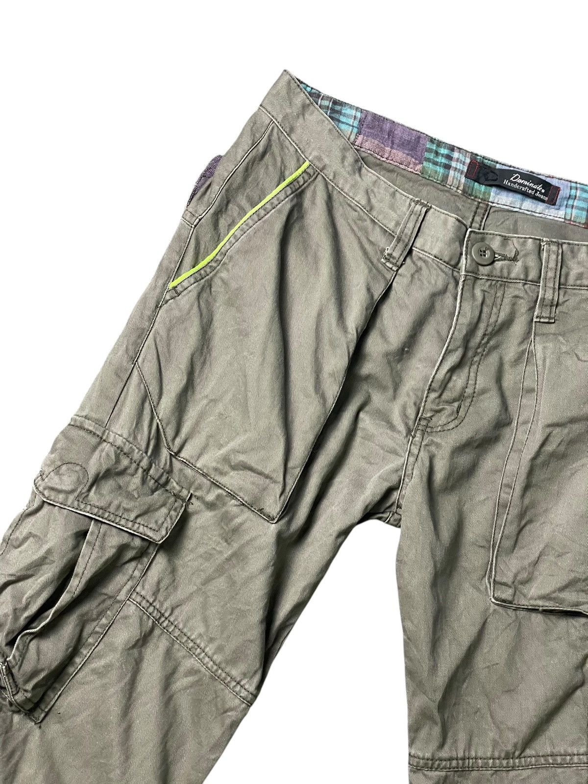 Japanese Brand × Vintage DOMINATES Brand Double Waisted Quarter Cargo (97) Size US 31 - 2 Thumbnail