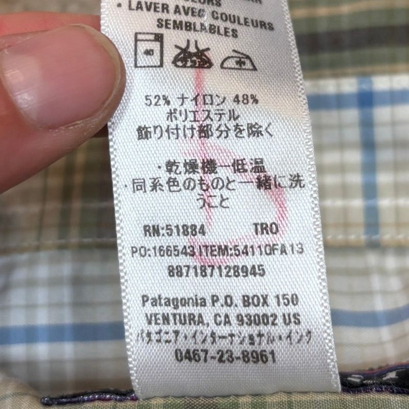 Patagonia Patagonia Long Sleeved Gone Again Plaid Button Shirt Men's M Size US M / EU 48-50 / 2 - 5 Thumbnail