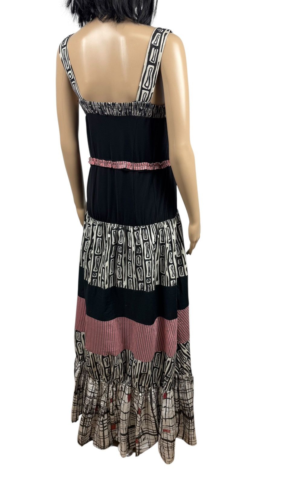 Other Save The Queen Maxi Pleated Dress Multicolor Cotton size XL Size XL / US 12-14 / IT 48-50 - 7 Thumbnail