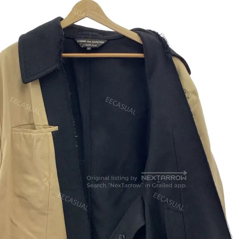 Comme des Garcons Comme Des Garcons Wool Blended Double Sided Wearable Coat Size US S / EU 44-46 / 1 - 4 Thumbnail