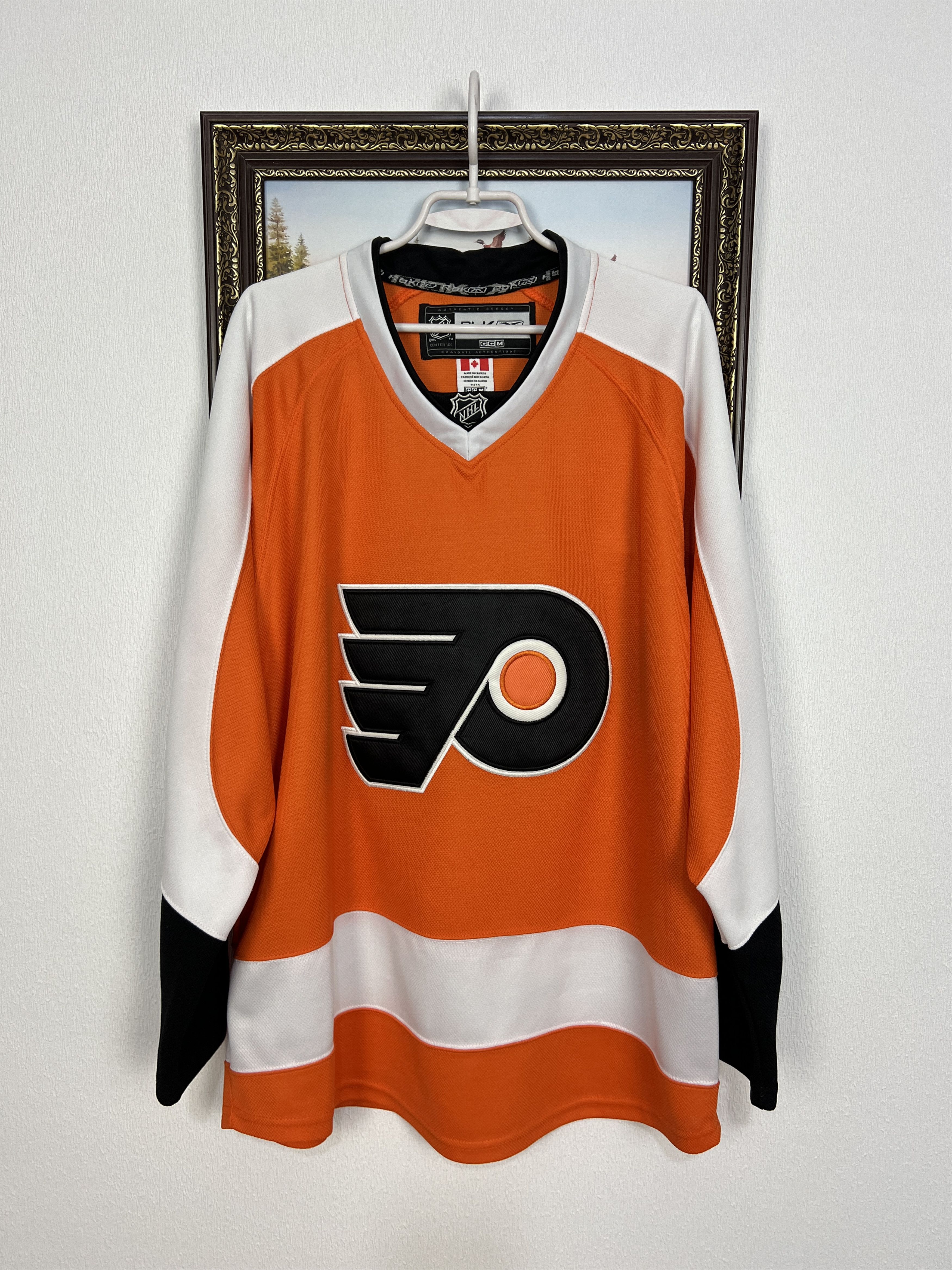 Reebok Reebok Philadelphia Flyers NHL Hockey Jersey Trikot Shirt Size US XL / EU 56 / 4 - 1 Thumbnail