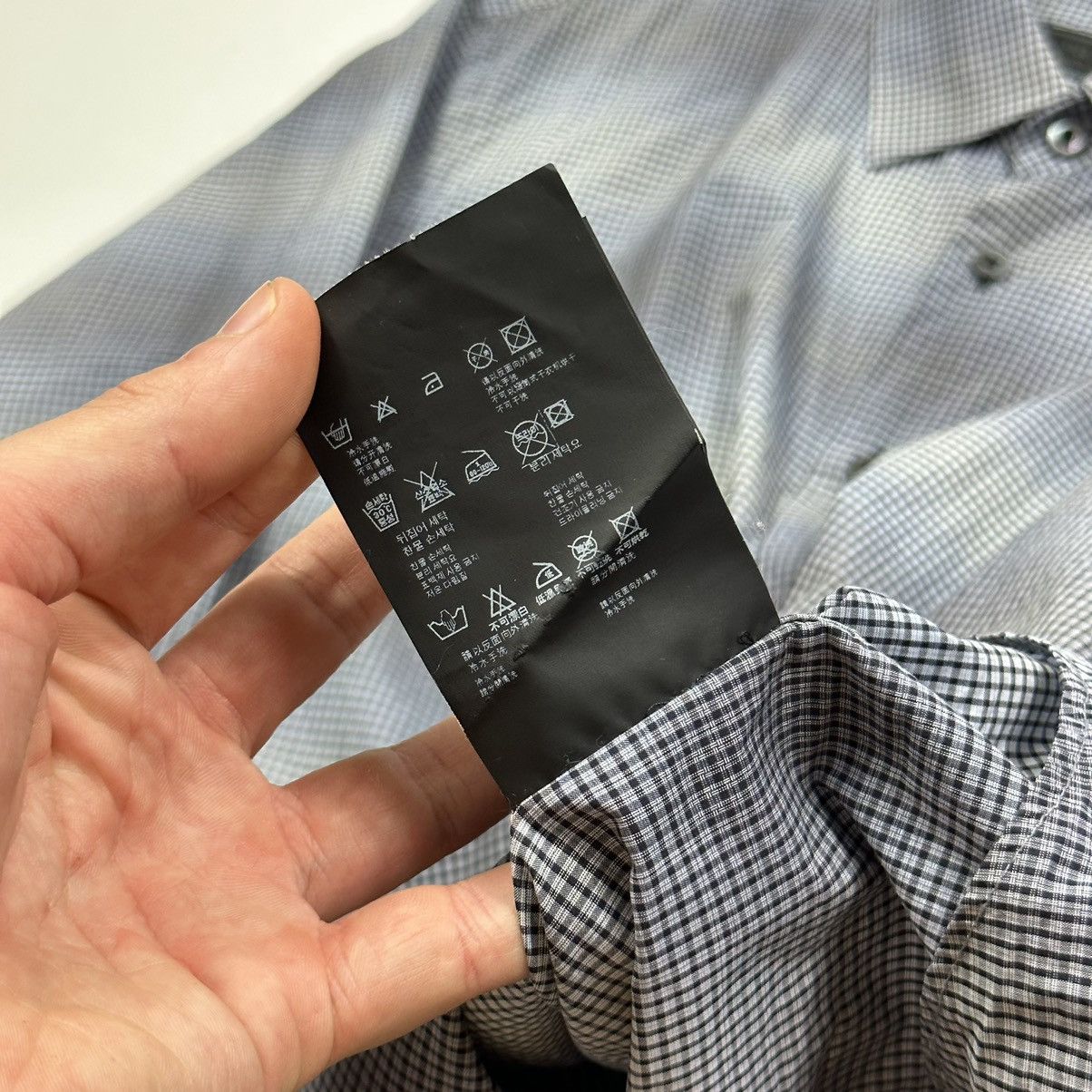 Prada Prada Milano 2009 Shadow Check Print Shirt - M Size US M / EU 48-50 / 2 - 7 Thumbnail