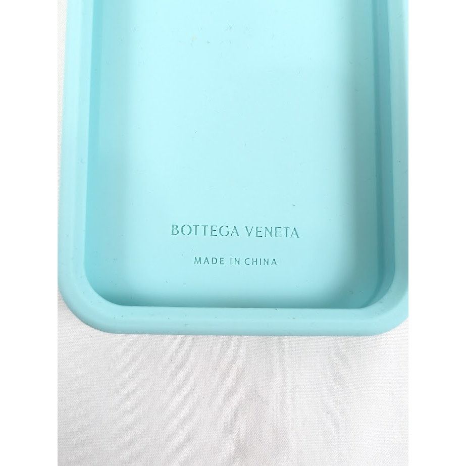 Bottega Veneta o1rshd1 Rubber Cover I Phone 14 Pro in Celadon in Light Blue Size ONE SIZE - 10 Thumbnail