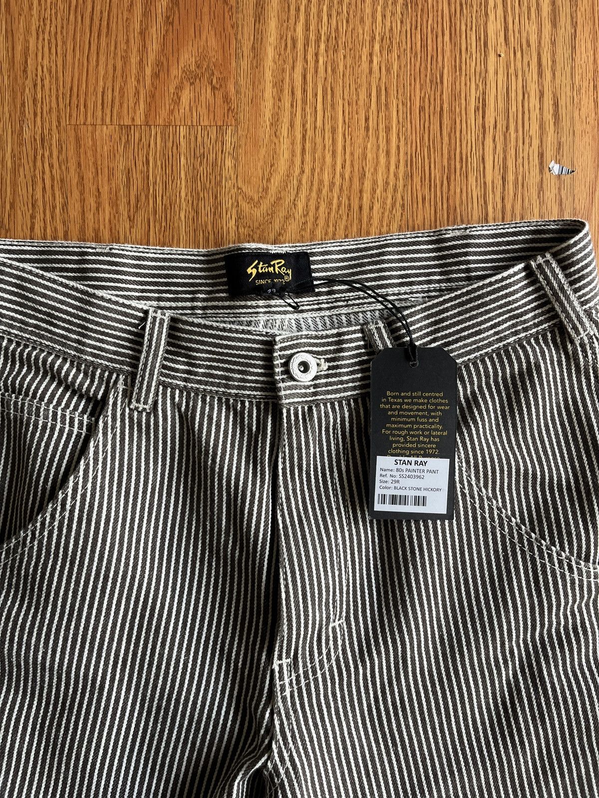 Stan Ray Hickory Striped Stan Ray Pants Size US 29 - 3 Thumbnail