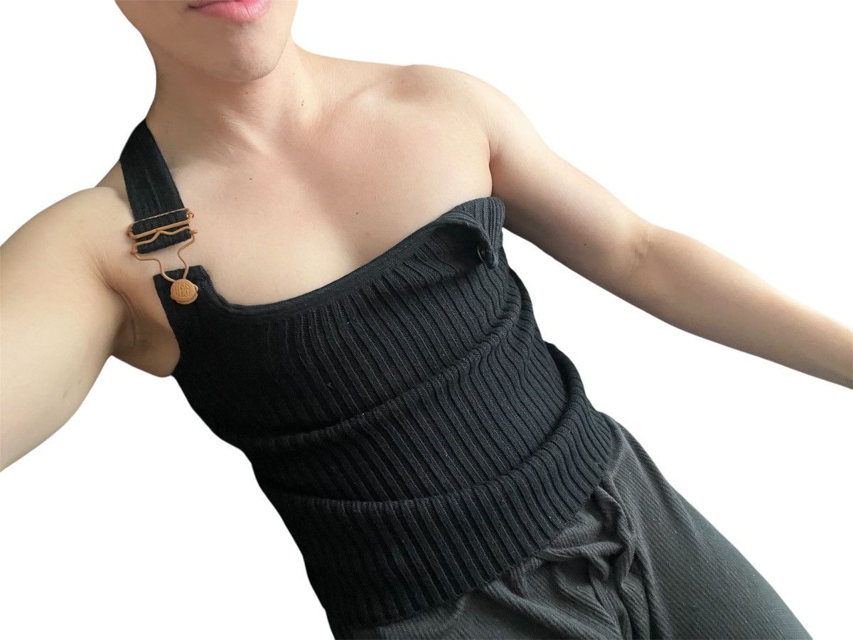 Jean Paul Gaultier Sexual gaultier rust hardware tank top muscle shirt in wool Size US M / EU 48-50 / 2 - 8 Thumbnail