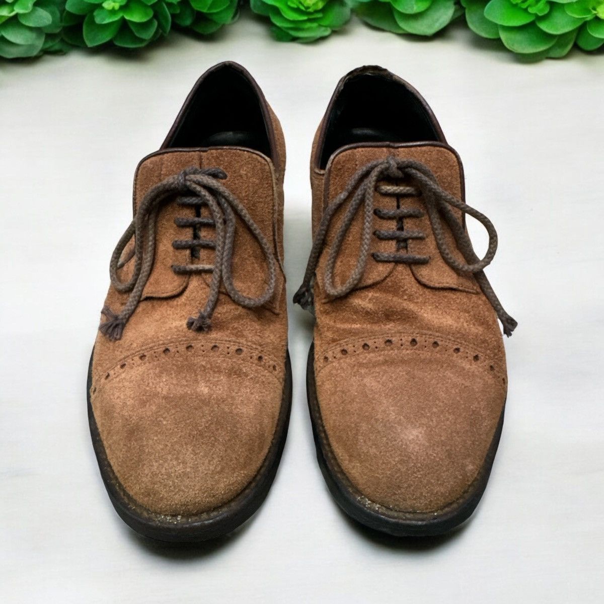 Maison MIHARA YASUHIRO MIHARAYASUHIRO SUEDE LEATHER BROGUE SHOES Size US 8 / EU 41 - 3 Thumbnail
