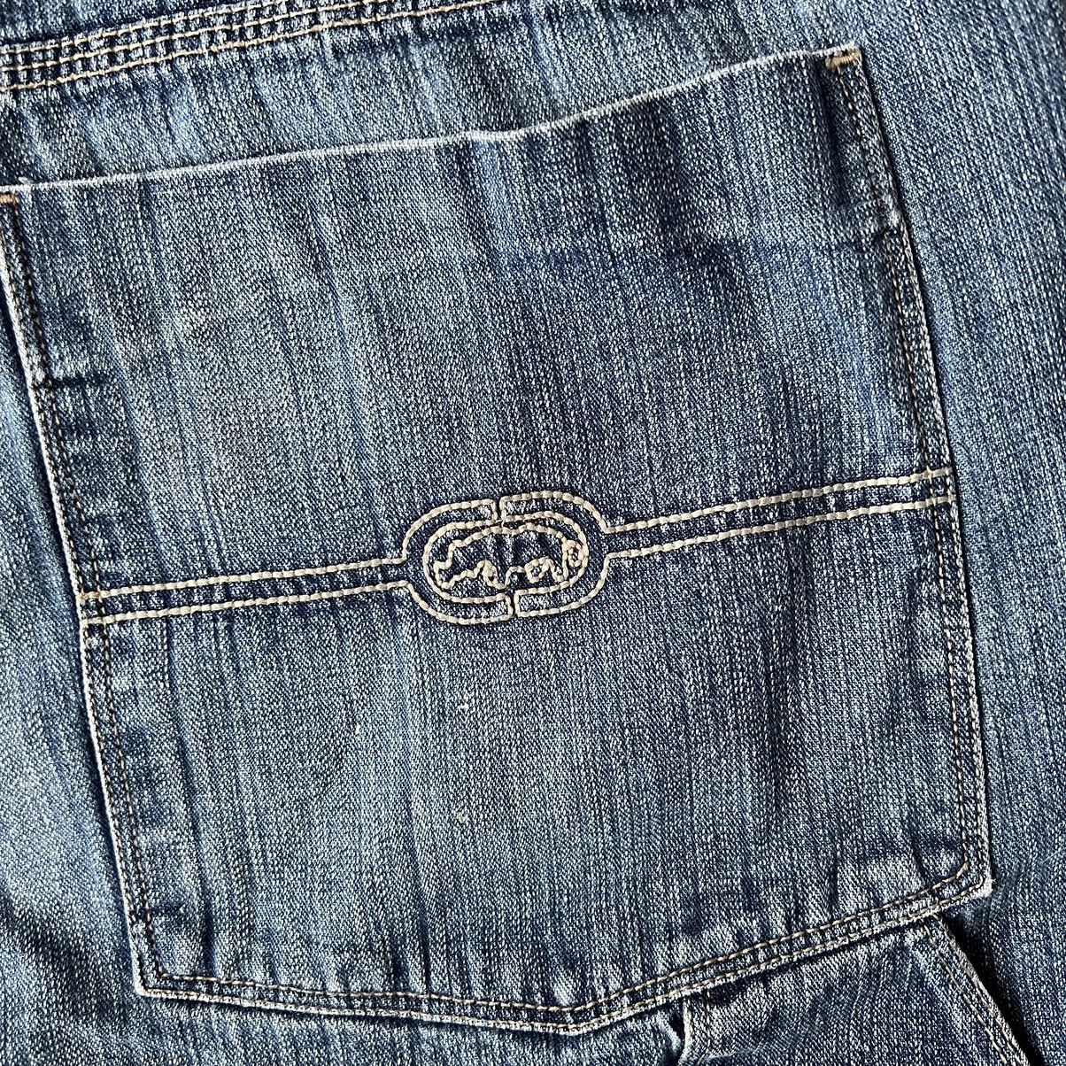 Ecko Unltd. × Vintage Vintage Ecko UnItd. Foundry-Fit Carpenter Jean Shorts Size US 40 / EU 56 - 4 Thumbnail