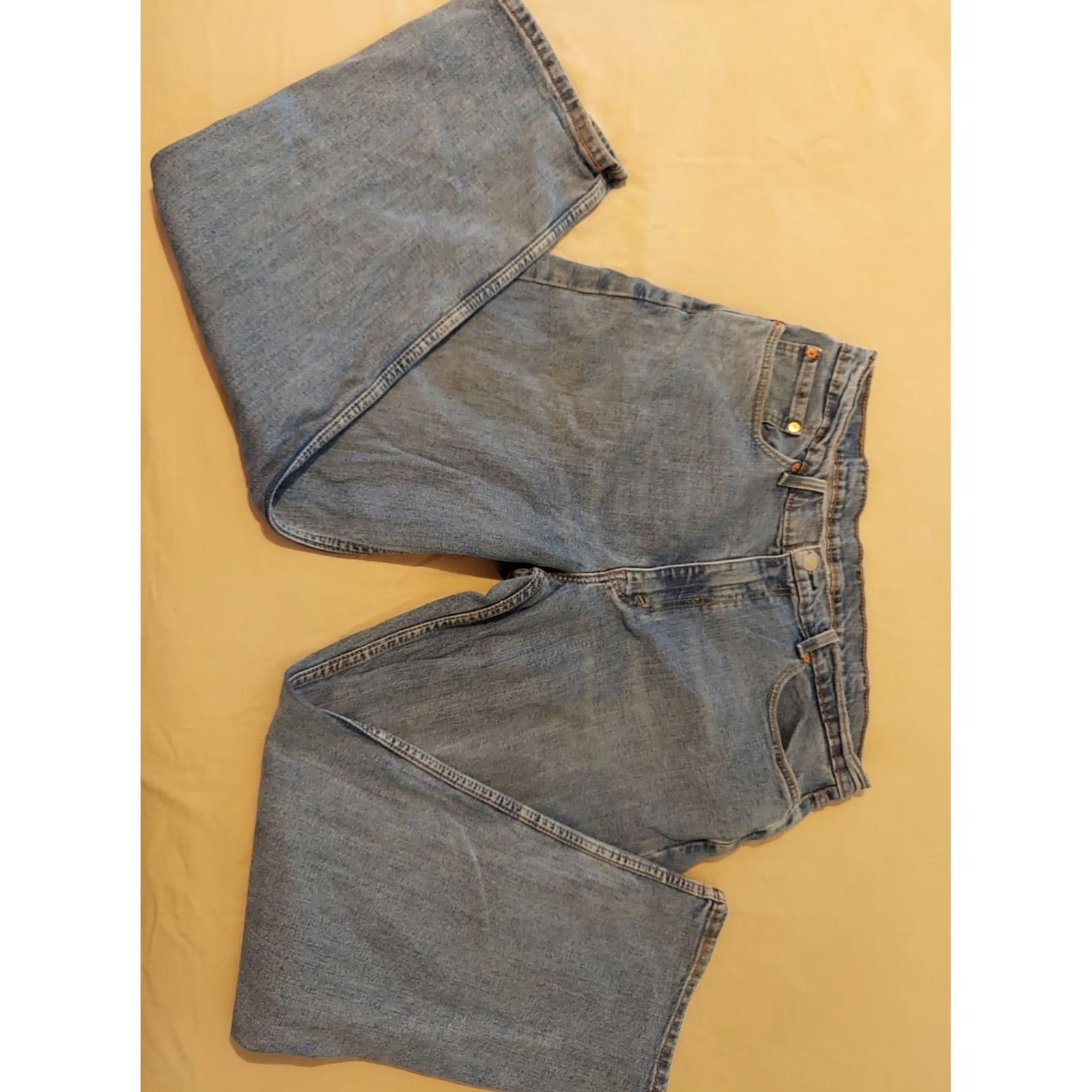 Levi's VINTAGE or RELAXED? LEVI'S 550 Jeans 38x30 38x39 Denim Straight Blue Mens Jeans 550 Levi's Straight Mens 38 Customize Size US 38 / EU 54 - 5 Thumbnail