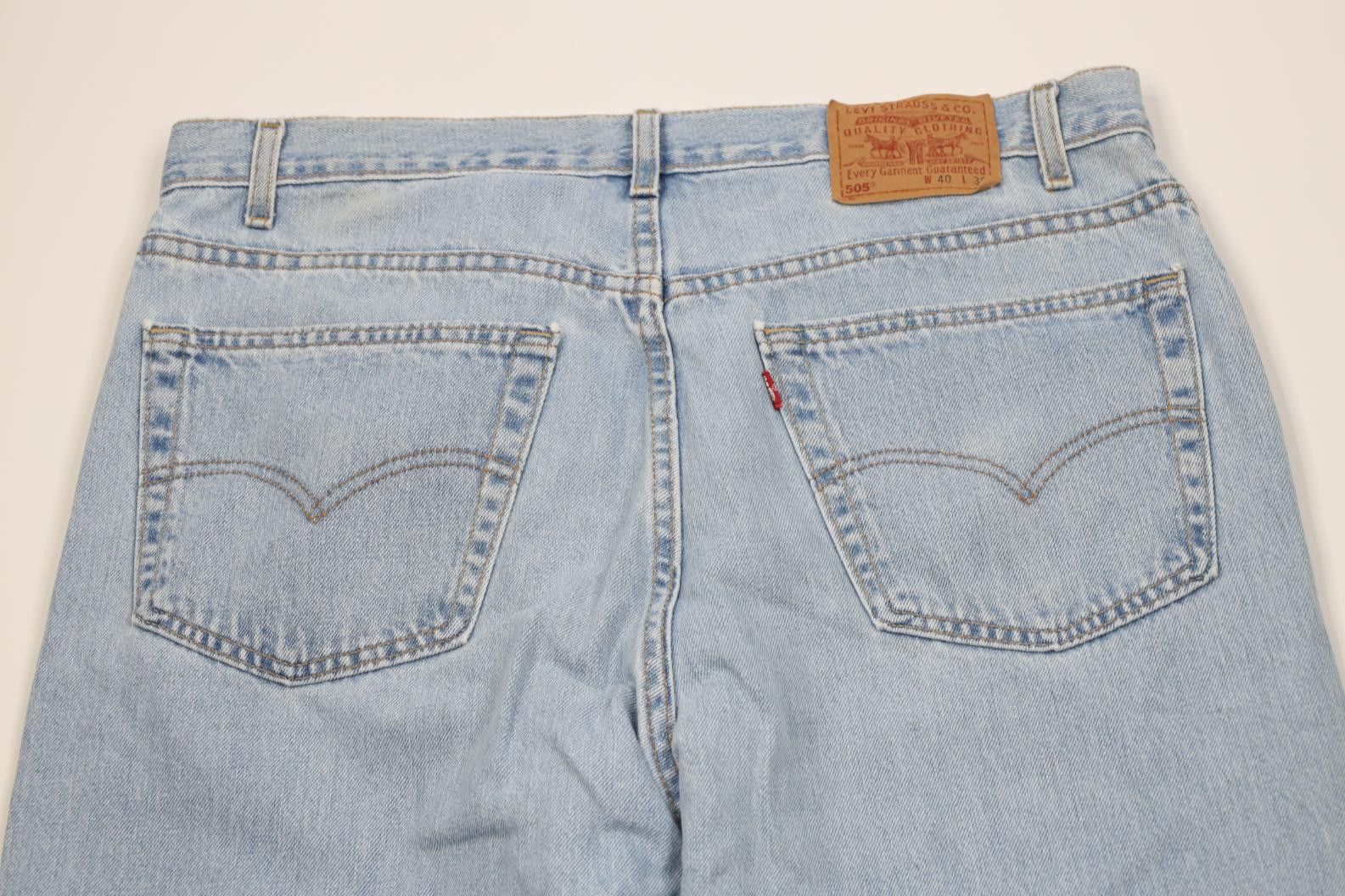 Levi's Vintage Y2K 2000 Levis 505 Regular Straight Leg Jeans USA Size US 40 / EU 56 - 11 Thumbnail