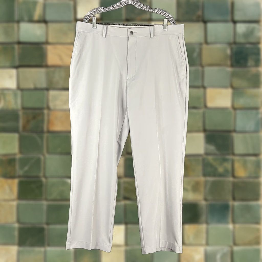 Callaway Callaway Pants Men Gray 38x29 Chino Regular Inseam 29 Mens Size US 38 / EU 54 - 1 Thumbnail