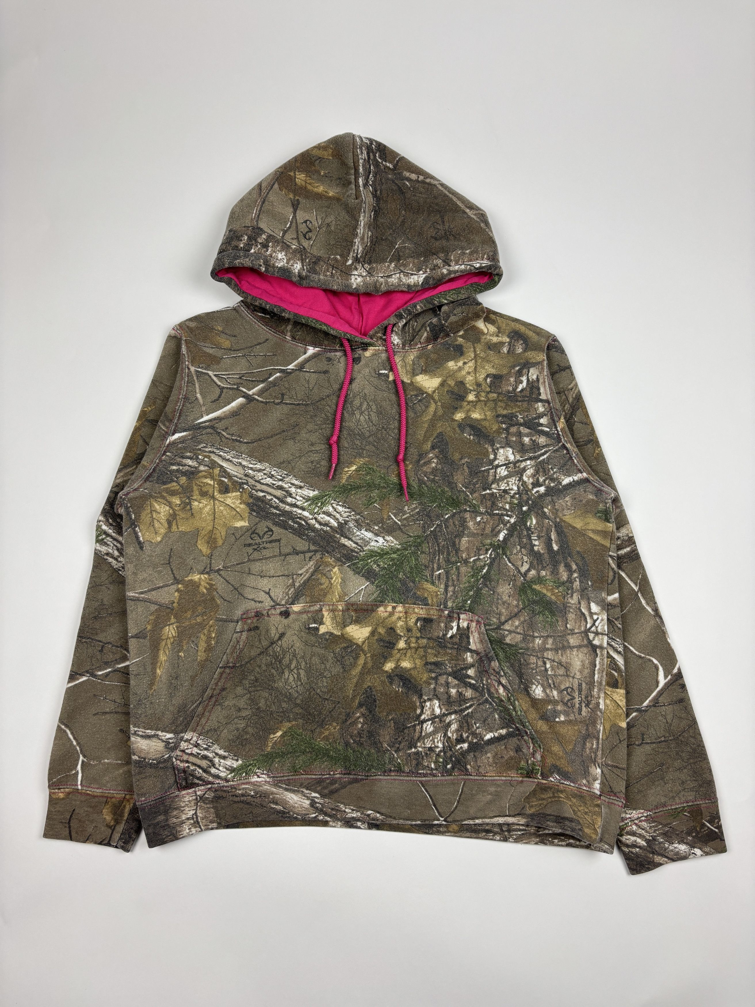 Realtree Realtree Y2K Womens Pink Camo Hoodie Size S / US 4 / IT 40 - 1 Thumbnail