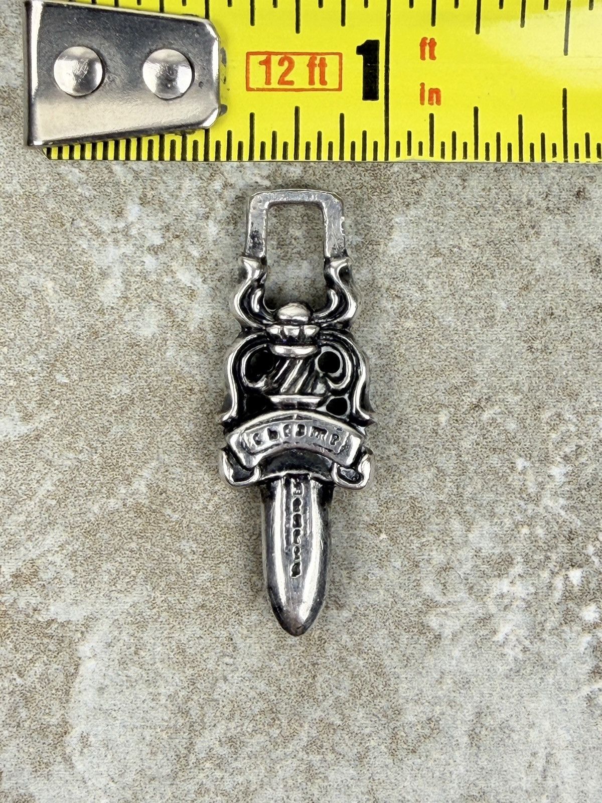 Chrome Hearts Chrome Hearts Zipper Pull Dagger Pendant Silver Size ONE SIZE - 7 Thumbnail