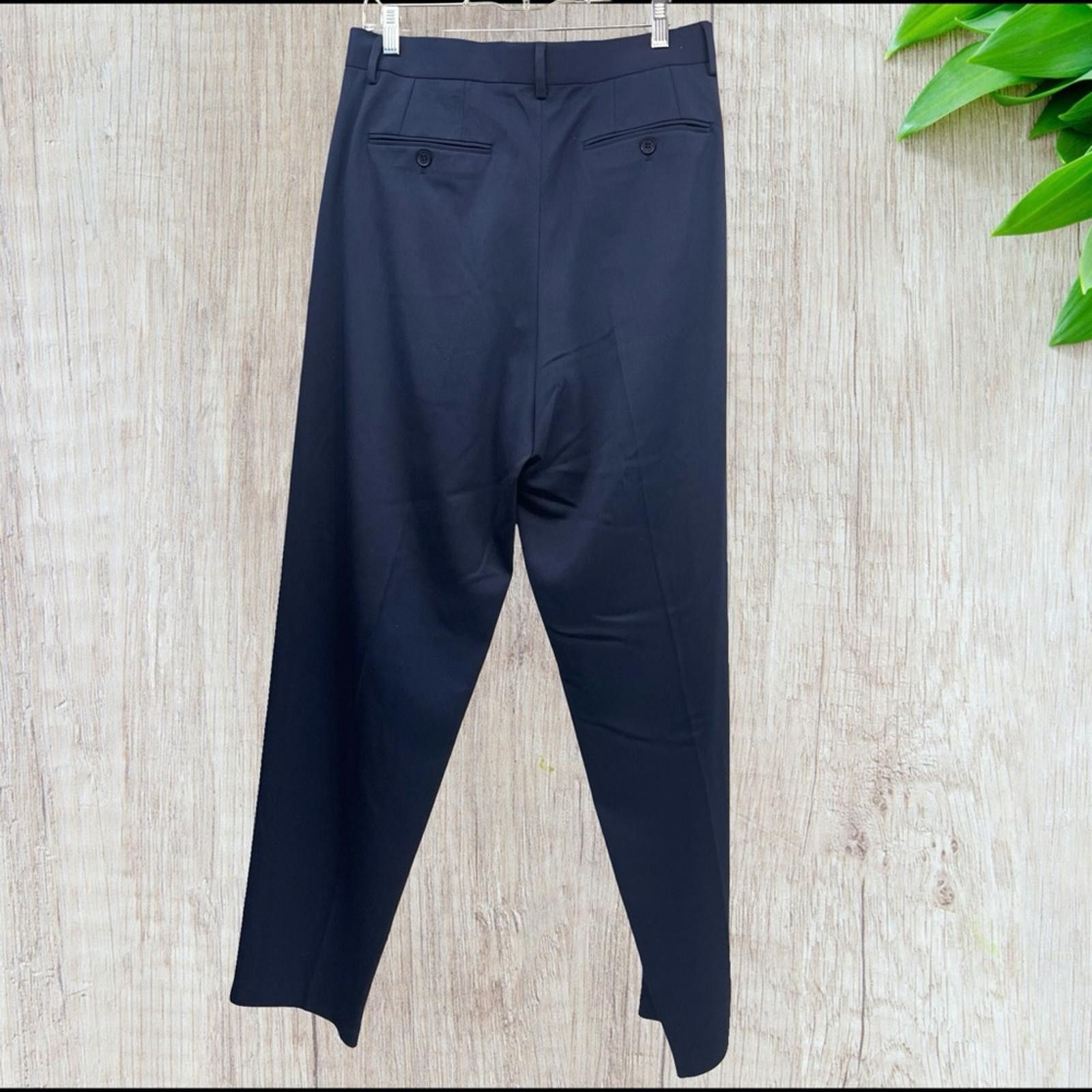 Asos ASOS Design Men's Navy Blue Dress Pants in size 32/34 Size 42R - 2 Thumbnail