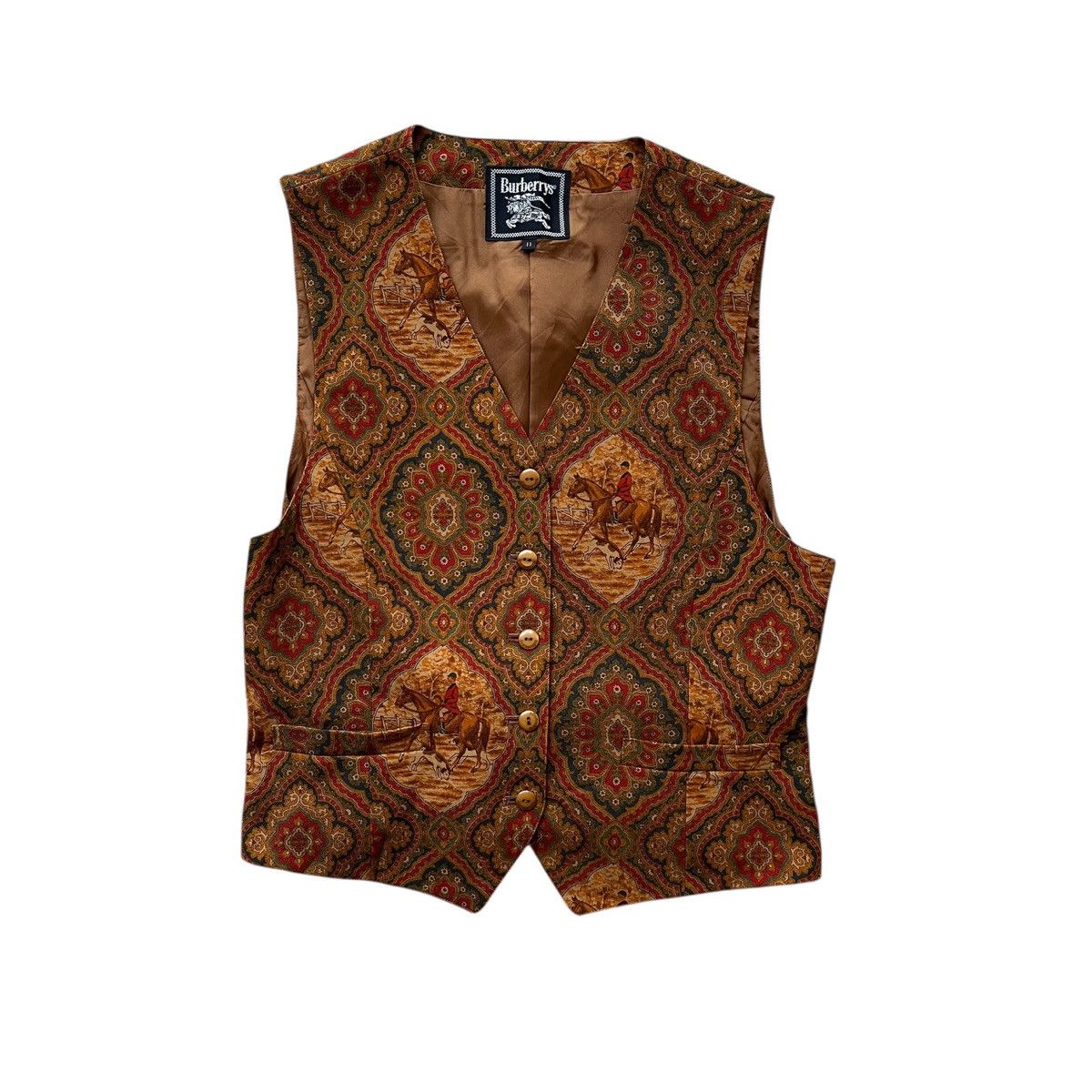 Burberry Vintage Burberry Vest Size 34S - 1 Thumbnail