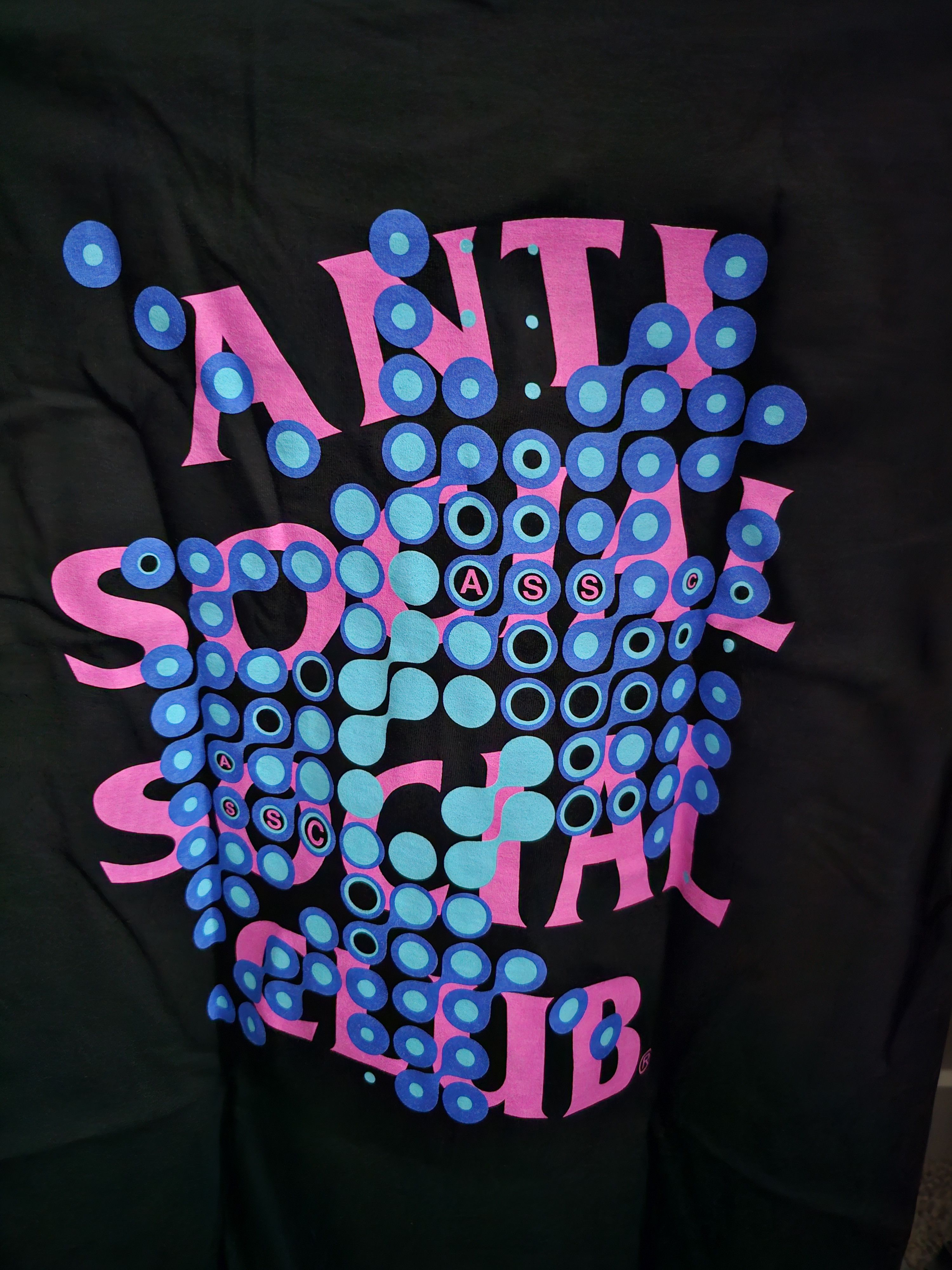 Anti Social Social Club Anti Social Club Trypophobia Short Sleeve T-shirt Size US L / EU 52-54 / 3 - 8 Thumbnail