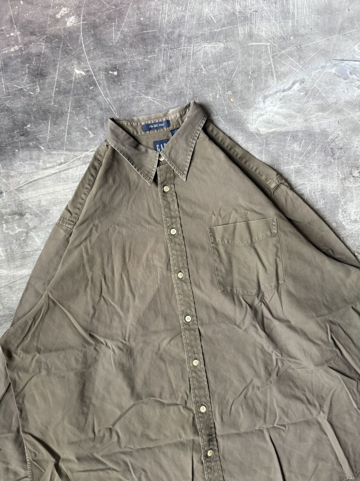 Vintage Vintage Gap Buttondown Shirt (XXL) Size US XXL / EU 58 / 5 - 2 Thumbnail