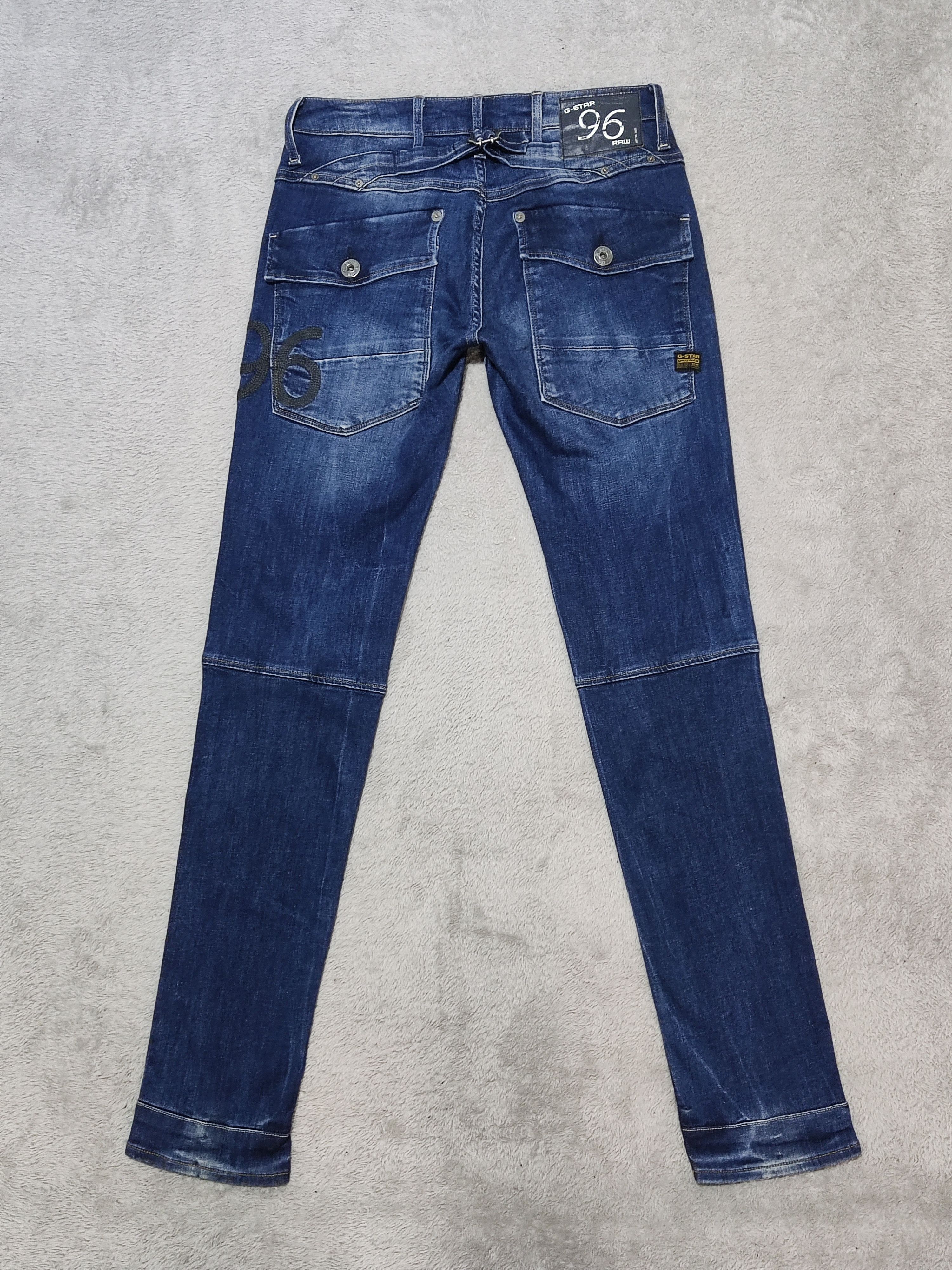 G-Star VTG G-Star RAW 5620 Heritage Embro Tapered Jeans 96 Style Size 29" - 9 Thumbnail