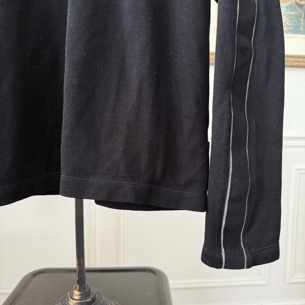 Hugo Boss Boss Hugo Boss 1/4 Snap Cotton Sweater Black M Size US M / EU 48-50 / 2 - 3 Thumbnail