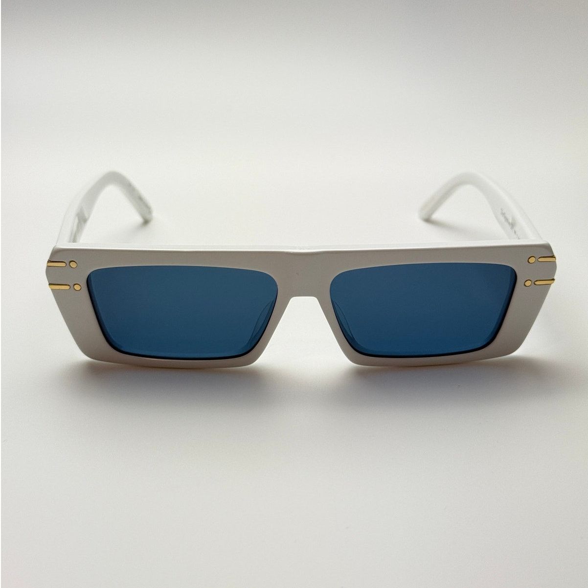 Celine NEW Dior Sunglasses DiorSignature S2U 50B0 White/Blue Women Size ONE SIZE - 5 Thumbnail