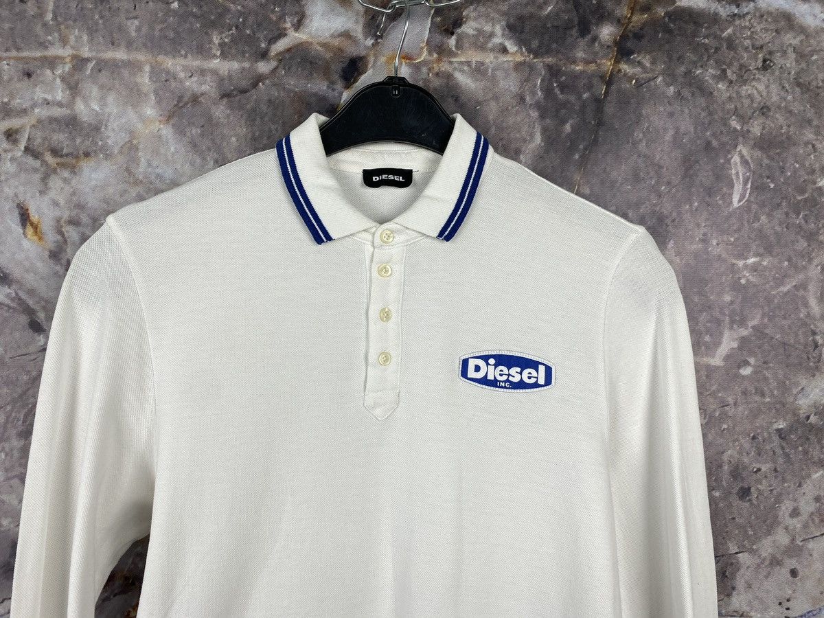 Diesel Women’s Diesel Polo Long Sleeve Streetwear Size 16 Size XXL / US 16-18 / IT 52-54 - 2 Thumbnail
