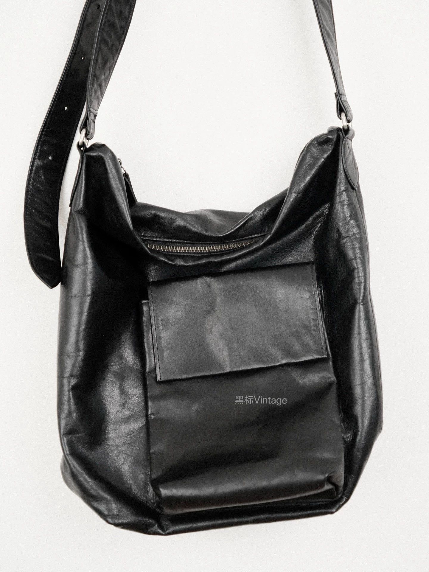 Yohji Yamamoto Yohji 17AW Vintage Horsehide Crossbody Bag Men's 9/10 Size ONE SIZE - 2 Thumbnail
