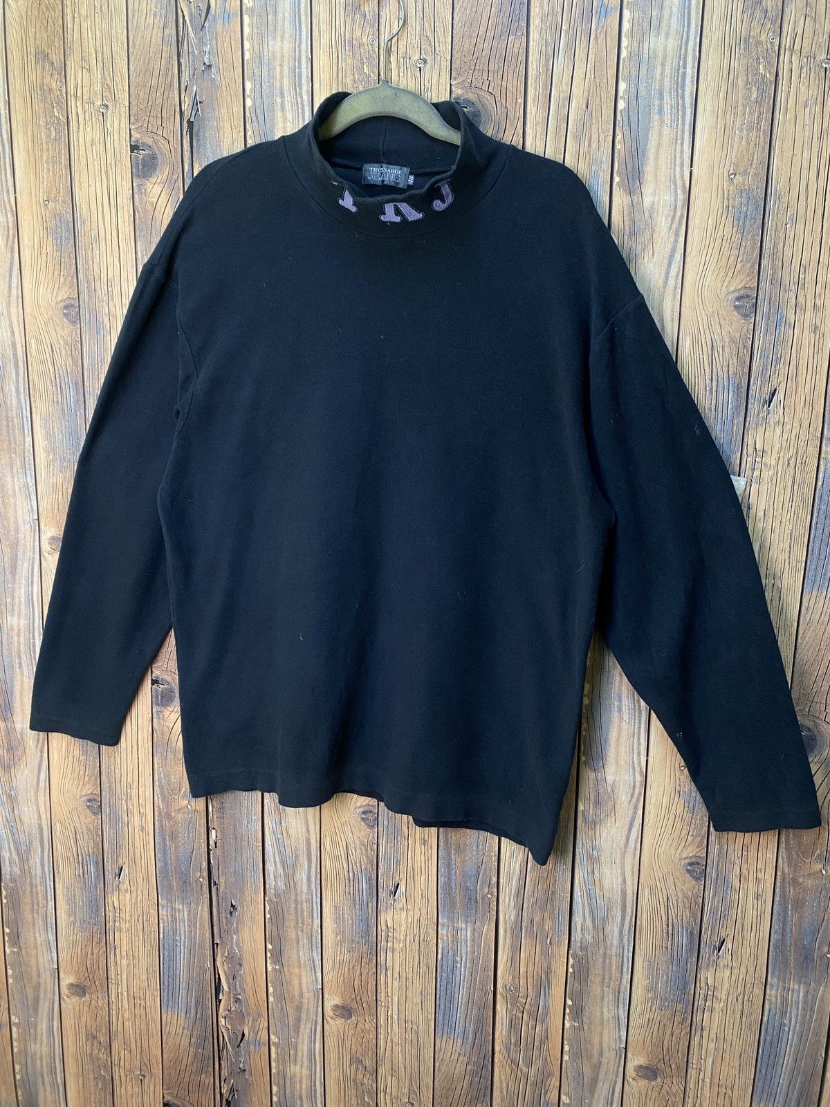 Trussardi × Vintage Vintage trussardi jeans turtleneck long sleeve Size US M / EU 48-50 / 2 - 1 Thumbnail