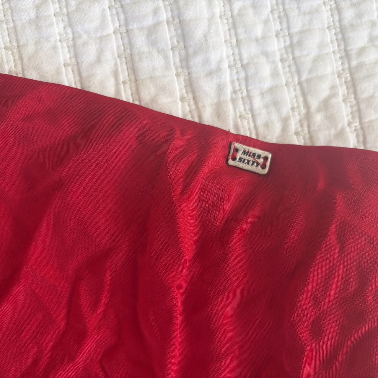Miss Sixty Vintage Miss Sixty Red Babydoll Dress Size XS / US 0-2 / IT 36-38 - 3 Thumbnail