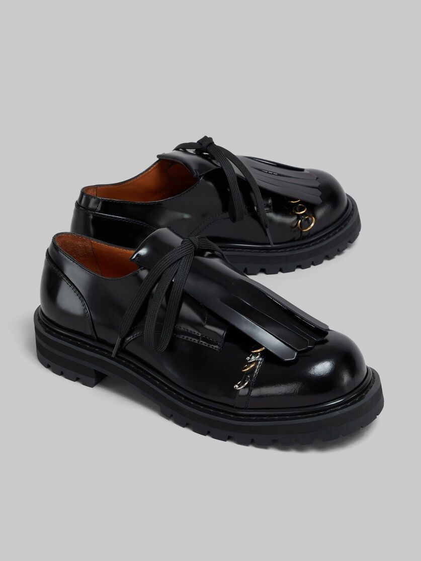 Marni o1w1db10125 Dada Derby Shoes in Black Size US 10 / IT 40 - 4 Thumbnail