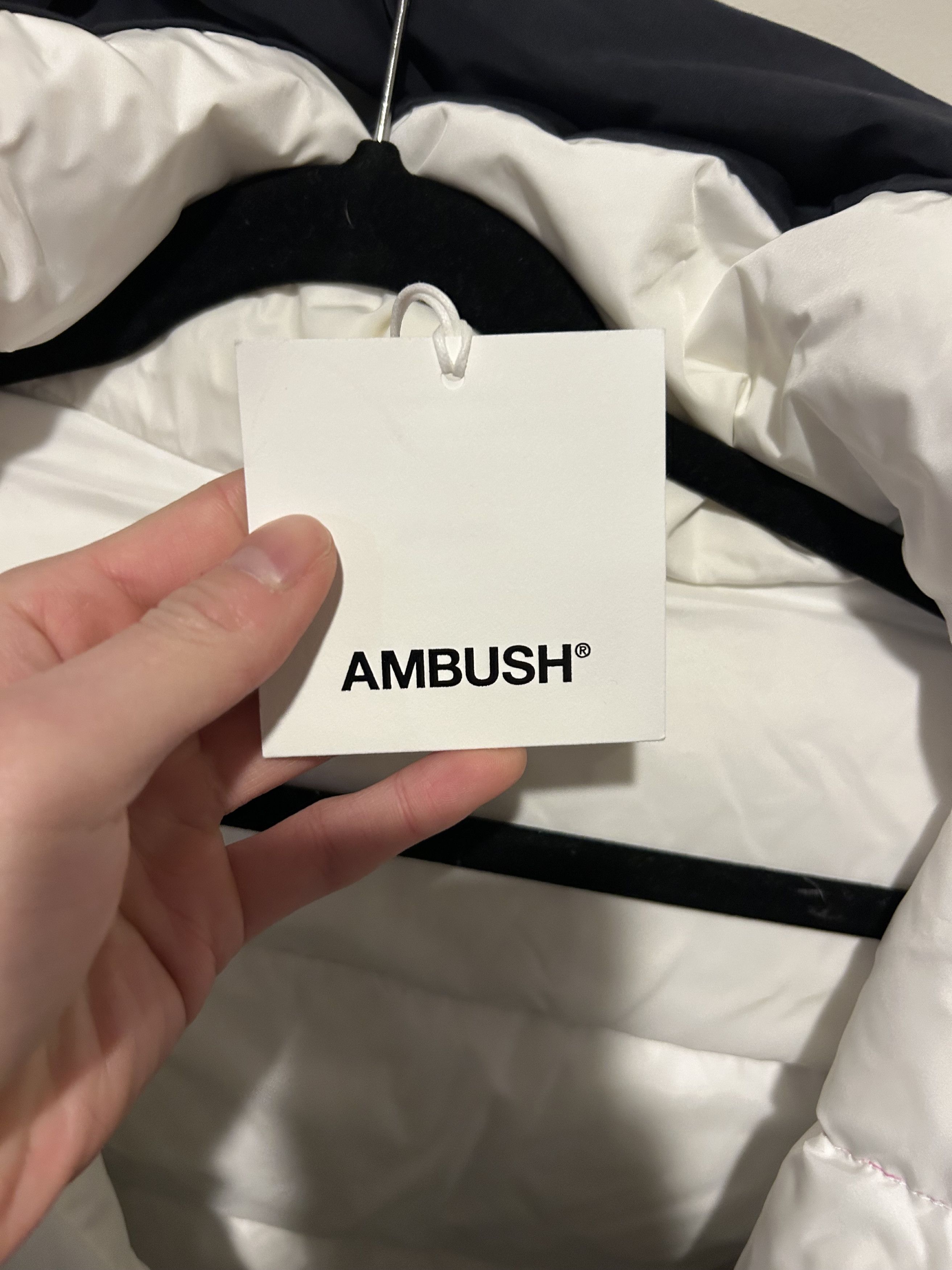 Ambush Design AMBUSH Reversible Down Jacket Navy/White Size 2 Size US M / EU 48-50 / 2 - 7 Thumbnail