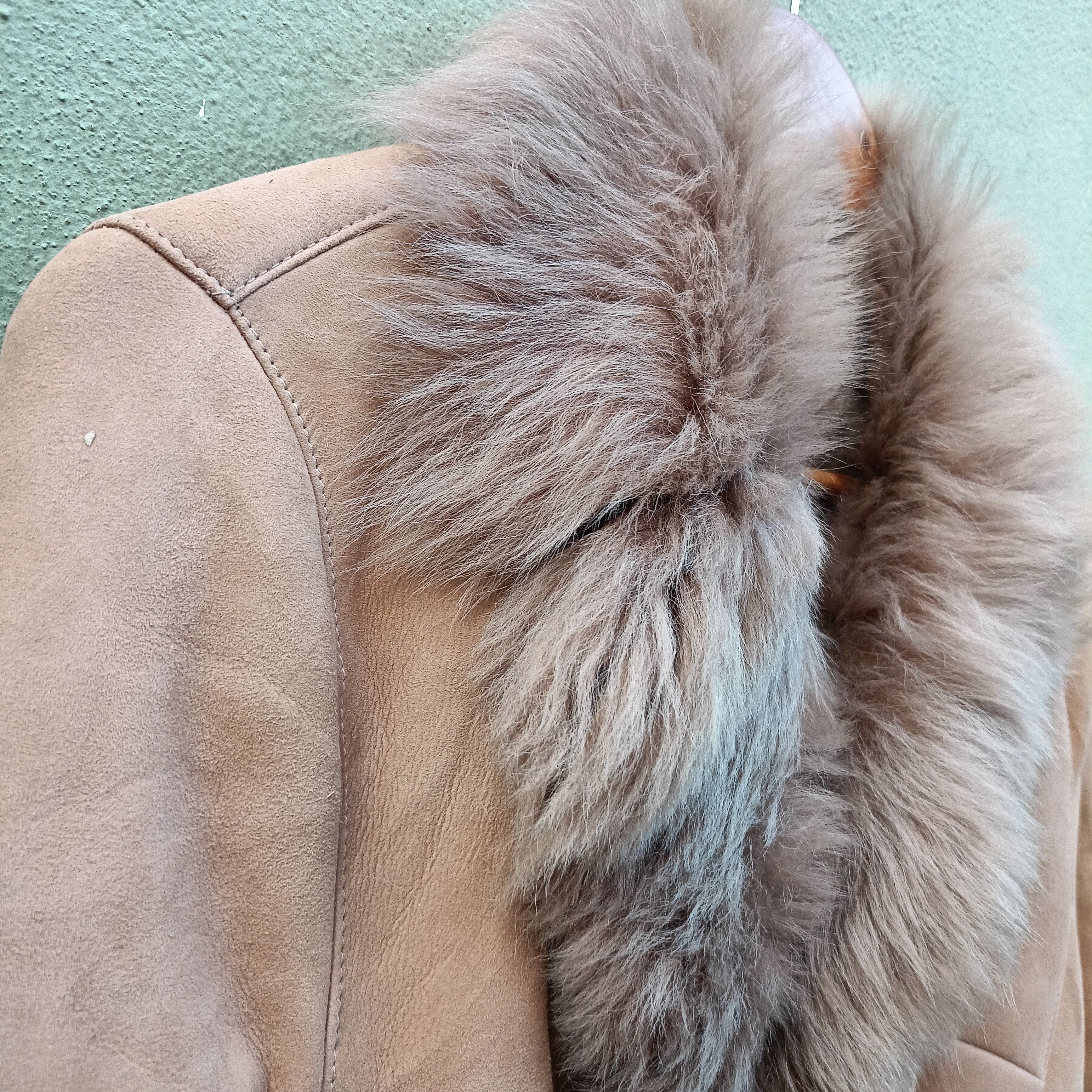 Designer Sheep Skin Fur Jacket Size M / US 6-8 / IT 42-44 - 7 Thumbnail
