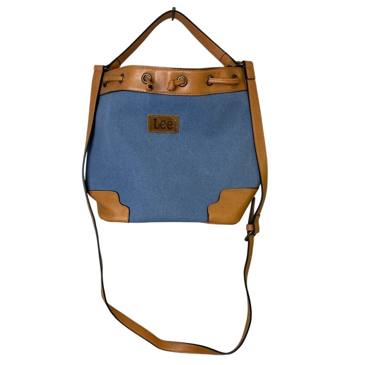 Lee Lee Womens Denim Adjustable Strap Crossbody Tote Handbag Size ONE SIZE - 3 Thumbnail