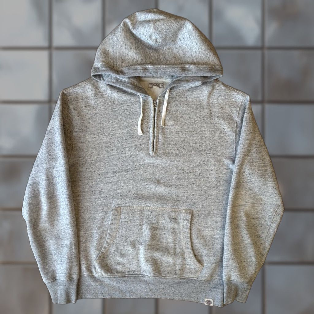 Wallace & Barnes Wallace & Barnes Hoodie Medium Gray 1/2 Zip Fleece Pullover New York Streetwear Men M Gray Hoodie 1/2 Zip Fleece Pullover Wallac e & Barnes Size US M / EU 48-50 / 2 - 1 Thumbnail