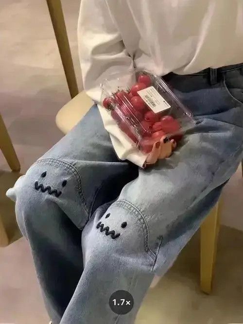 Japanese Brand × Jean Fashion Ladies Jeans Size 30" / US 8 / IT 44 - 1 Thumbnail