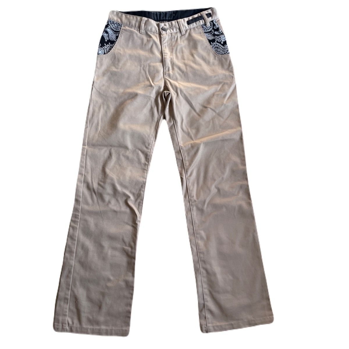 If Six Was Nine 2000s Japanese archive Vkei Paisley Chino Pants