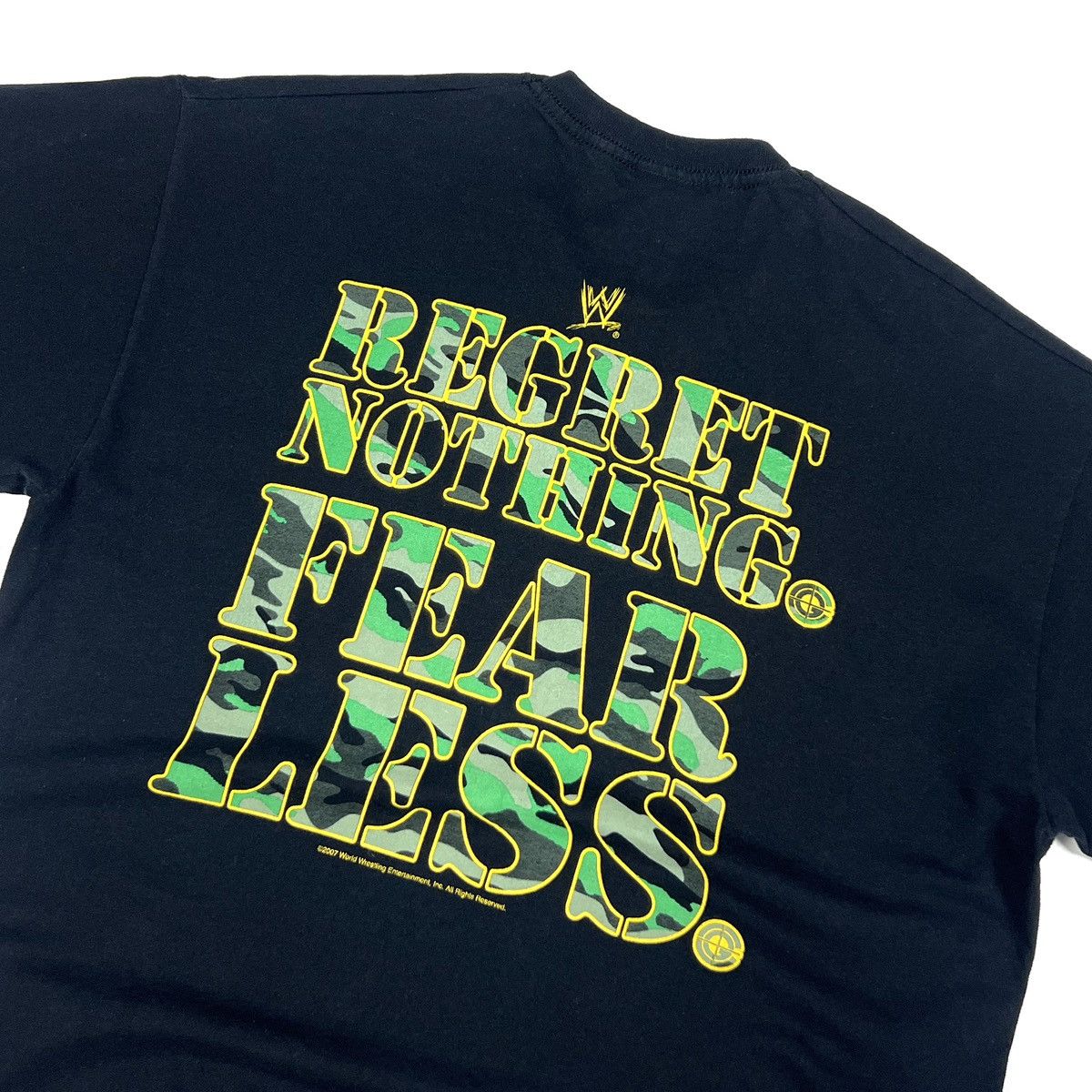 Vintage Vintage 2007 WWE WWF John Cena Black Cotton T Shirt Size L Size US L / EU 52-54 / 3 - 4 Thumbnail