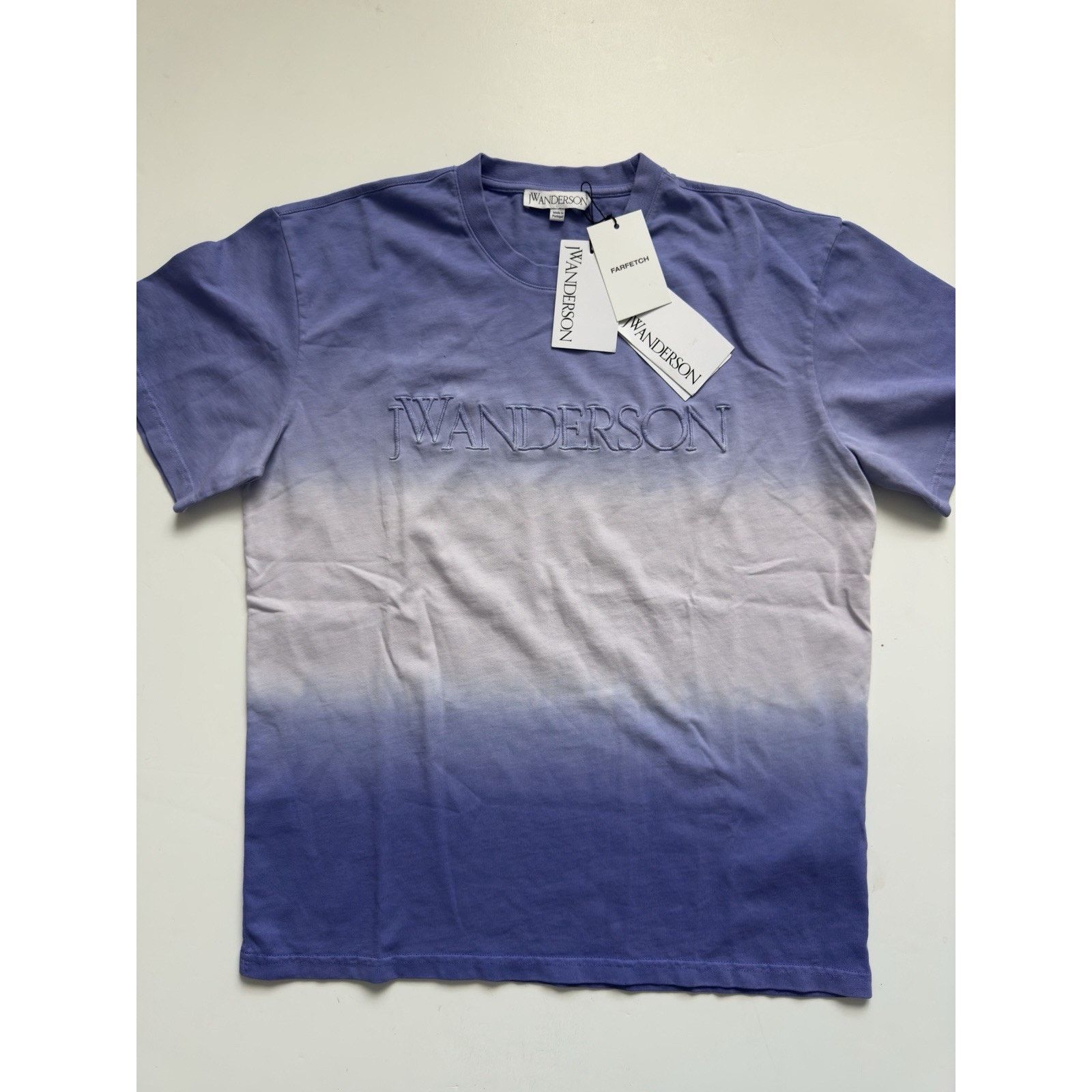 JW Anderson JW Anderson LOGO EMBROIDERY GRADIENT T-SHIRT Size US M / EU 48-50 / 2 - 1 Thumbnail