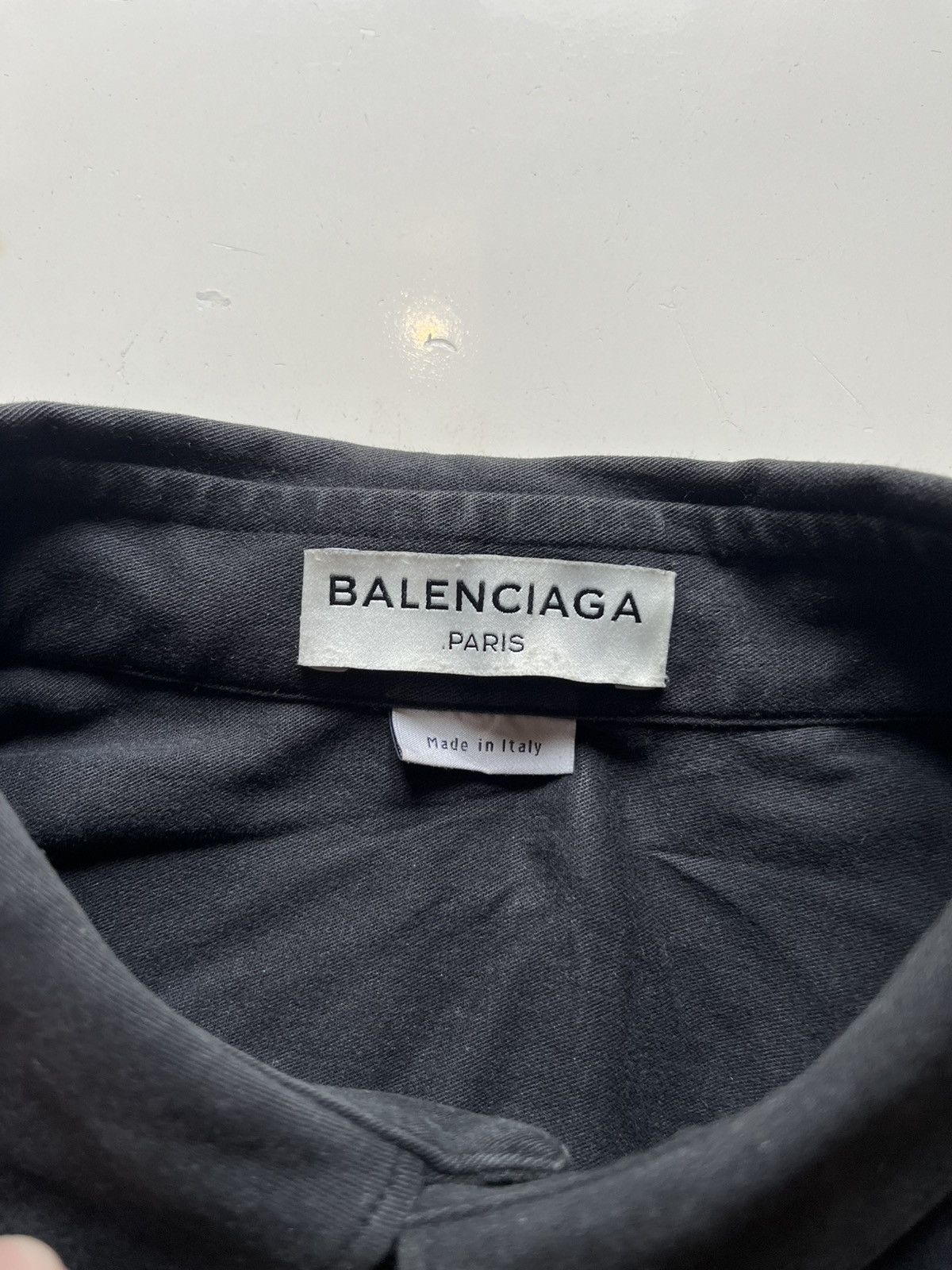 Balenciaga Balenciaga Black Zip Overshirt – Ref. 433502 TSD07 1000 Size US XXS / EU 40 - 3 Thumbnail