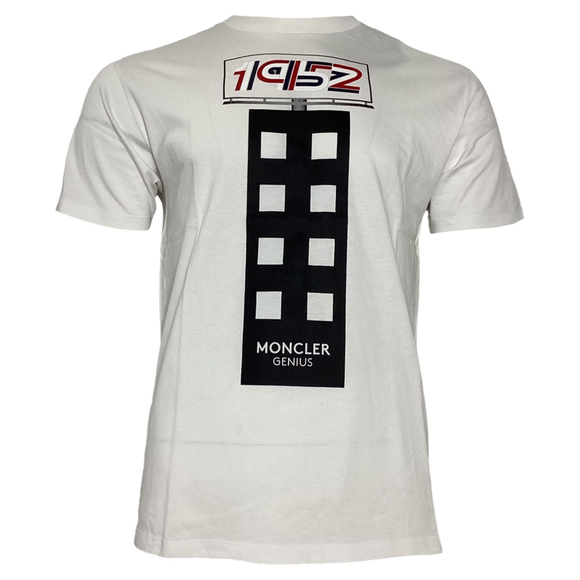 Moncler Moncler Genius 1952 T-Shirt in White Cotton Size US XXL / EU 58 / 5 - 1 Thumbnail