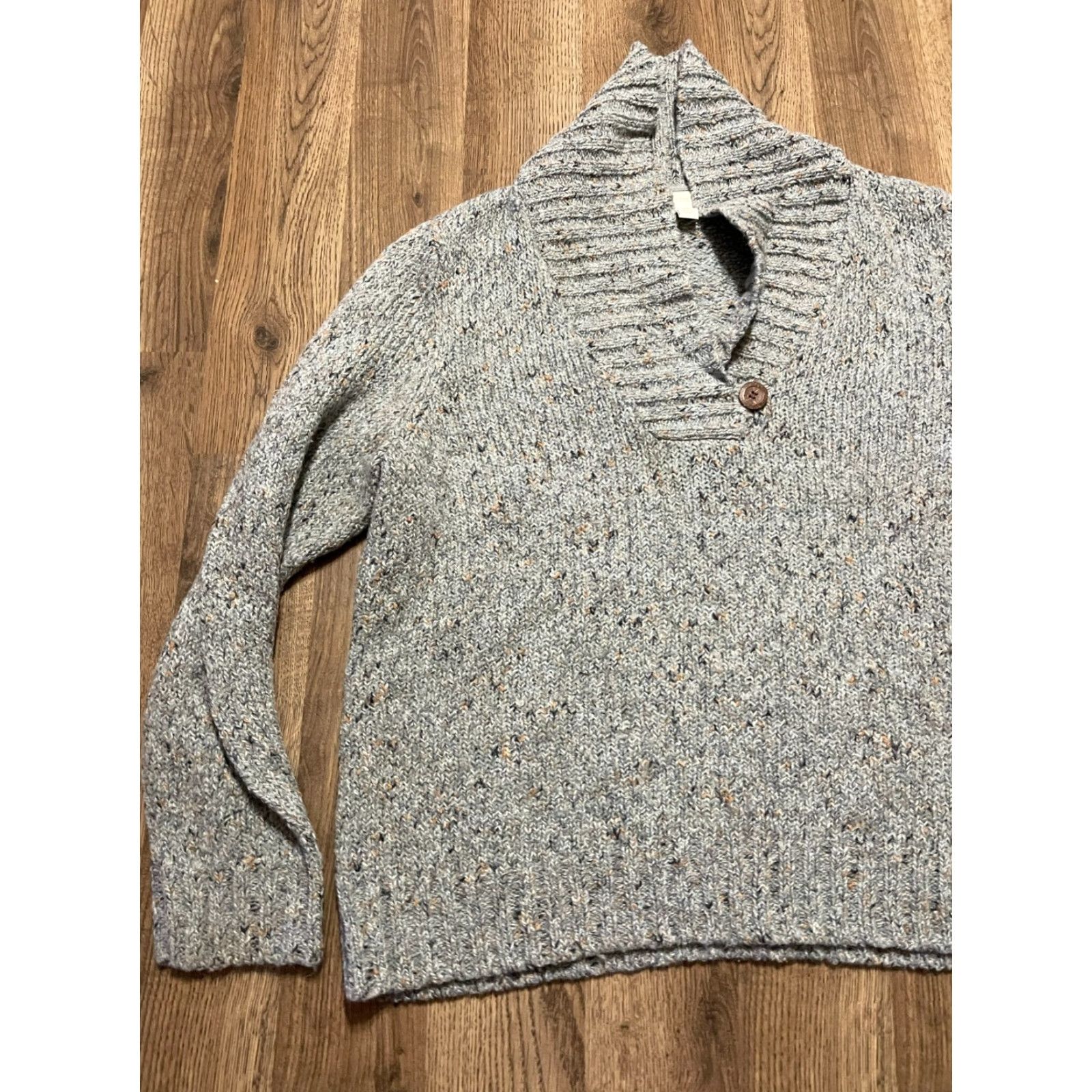 Charter Club Charter Club Sweater Women's XL Pullover Turtleneck Blue Gold Long Sleeve Casual Knit Pullover Womens Size XL / US 12-14 / IT 48-50 - 3 Thumbnail