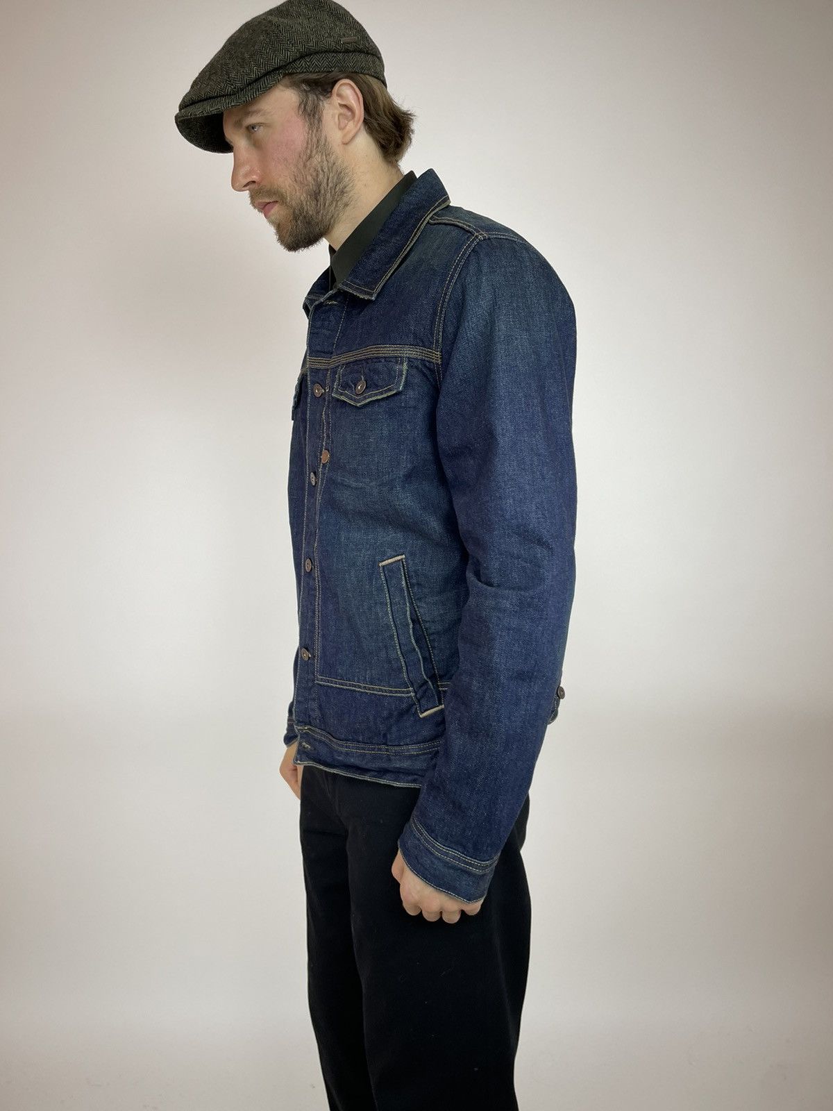 Timberland Timberland Denim Sherpa Jacket Mens size XL Size US XL / EU 56 / 4 - 3 Thumbnail