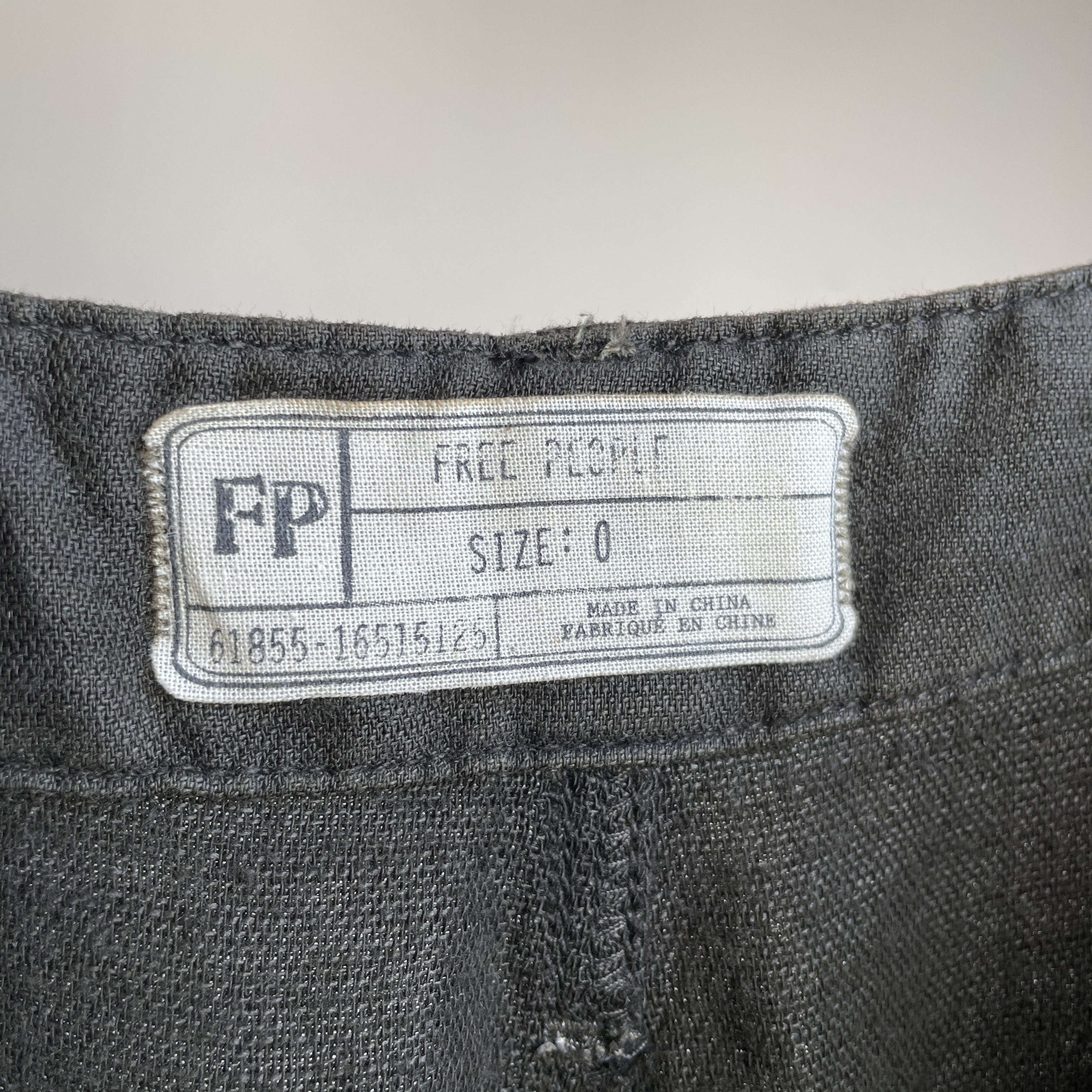 Free People Free People Paperbag Tapered Military Linen Cotton Pants Size 25" / US 0 / IT 36 - 8 Thumbnail