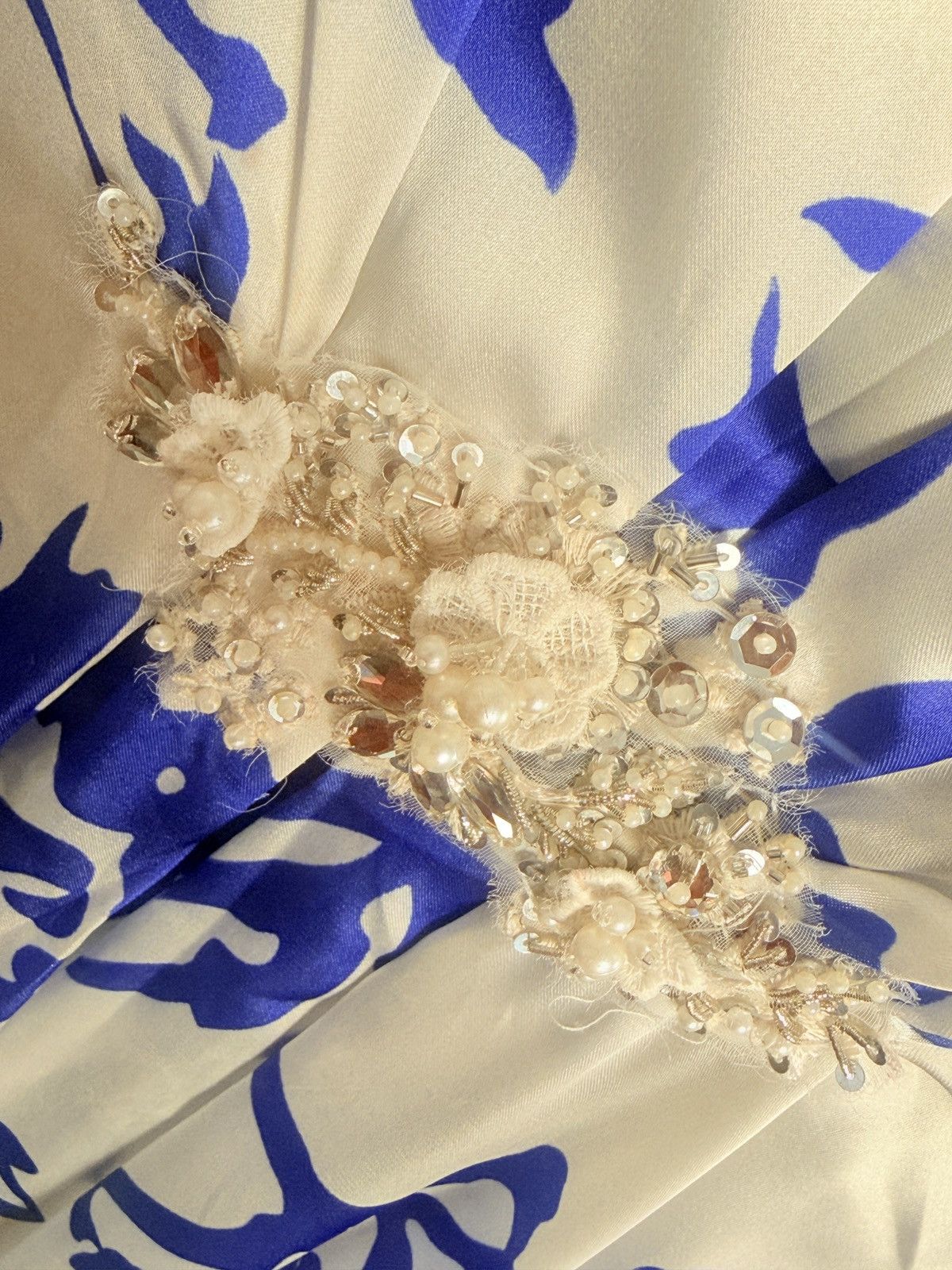 Other Beatuful designer silk kaftan Size XL / US 12-14 / IT 48-50 - 5 Thumbnail