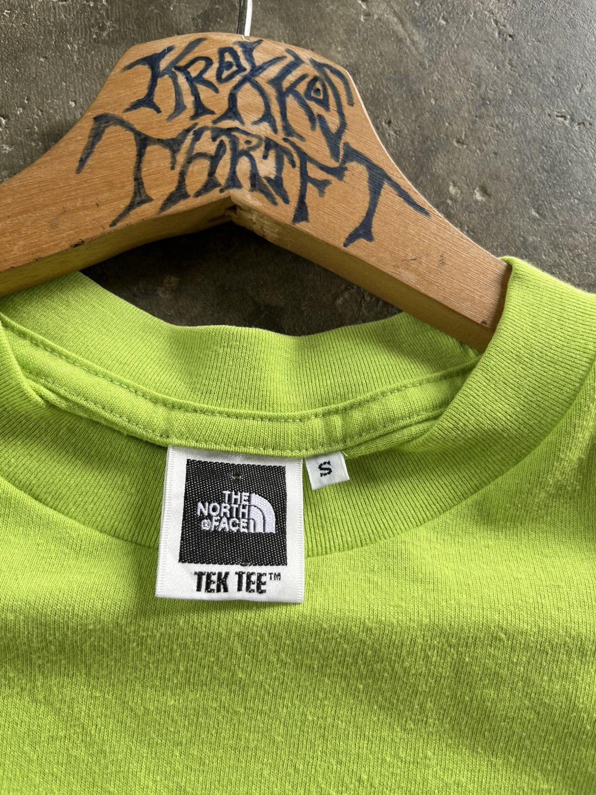 Japanese Brand × The North Face × Vintage 🍊The North Face Big Logo Tee Japan Size US S / EU 44-46 / 1 - 3 Thumbnail