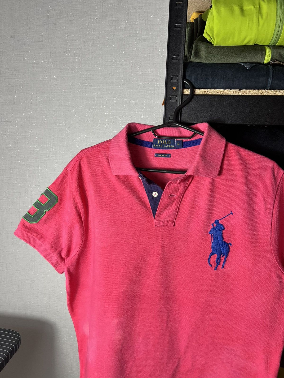 Polo Ralph Lauren Ralph Lauren Pink Polo Shirt M – Distressed / Faded Look Size US M / EU 48-50 / 2 - 3 Thumbnail