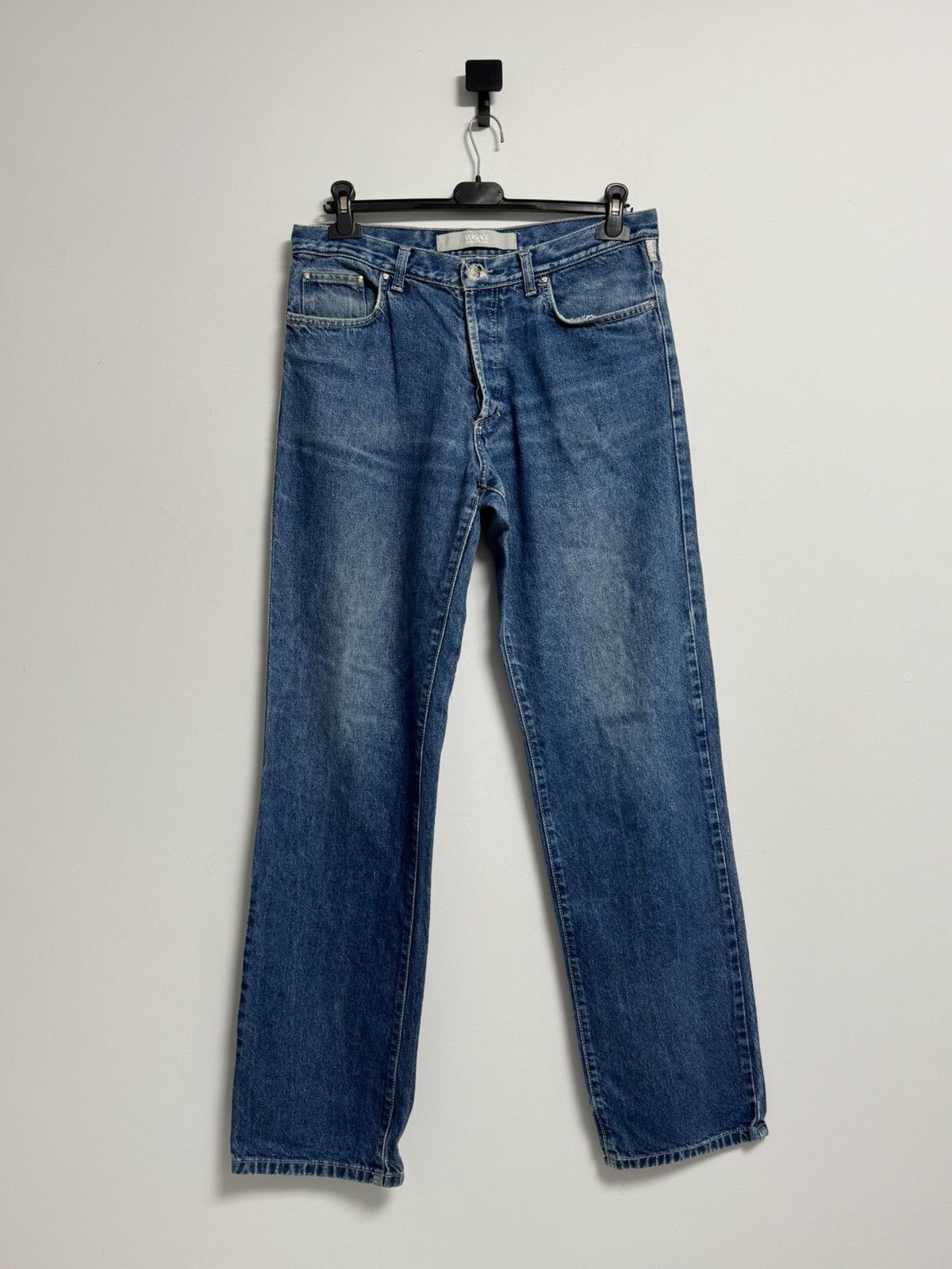 Versace Versace Men’s Blue Denim Jeans W36 EU50 Classic Straight Fit Size US 36 / EU 52 - 9 Thumbnail