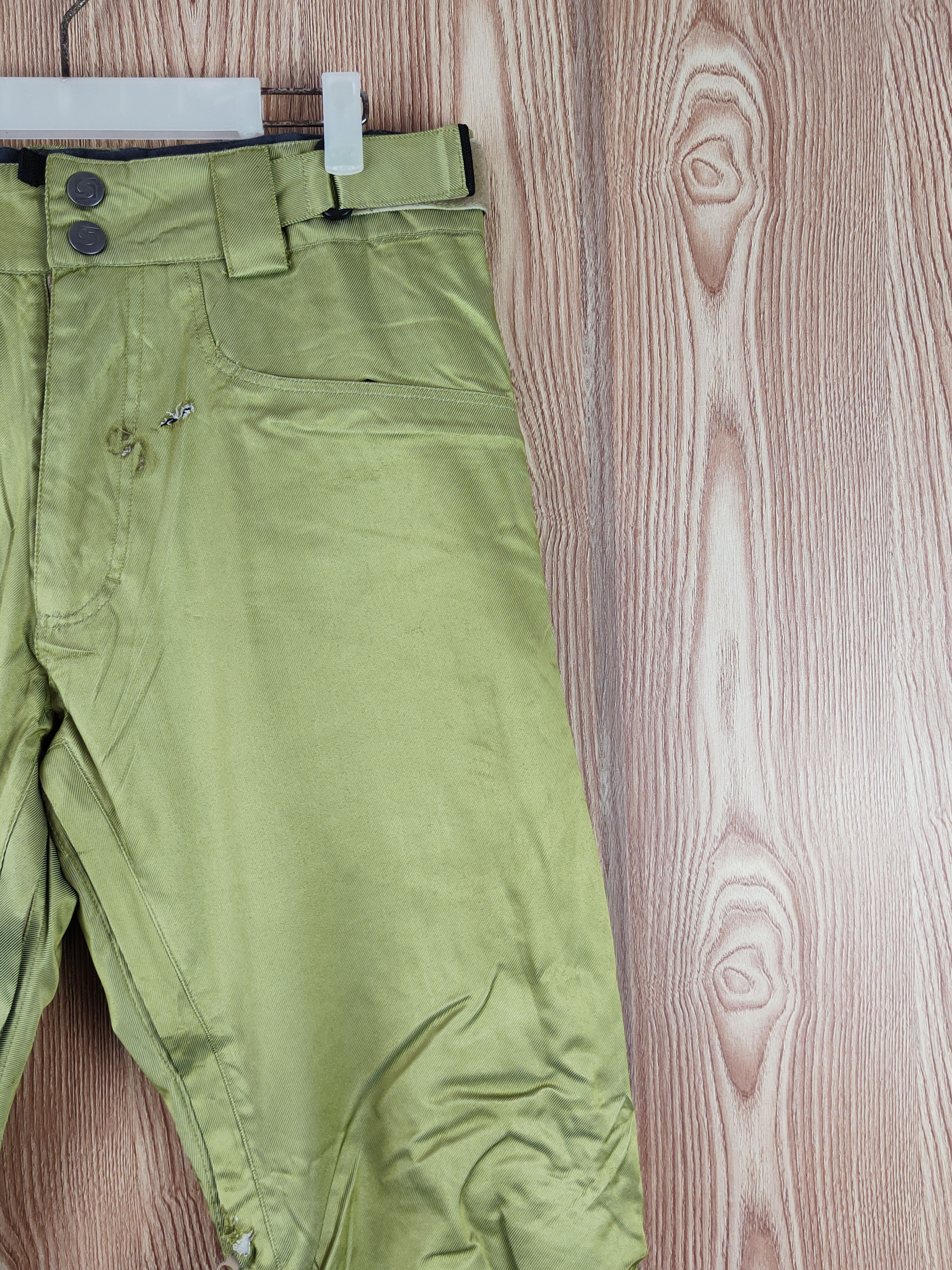 Japanese Brand Stormshed Green Ski Snowboarding Pants #W835 Size US 31 - 8 Thumbnail