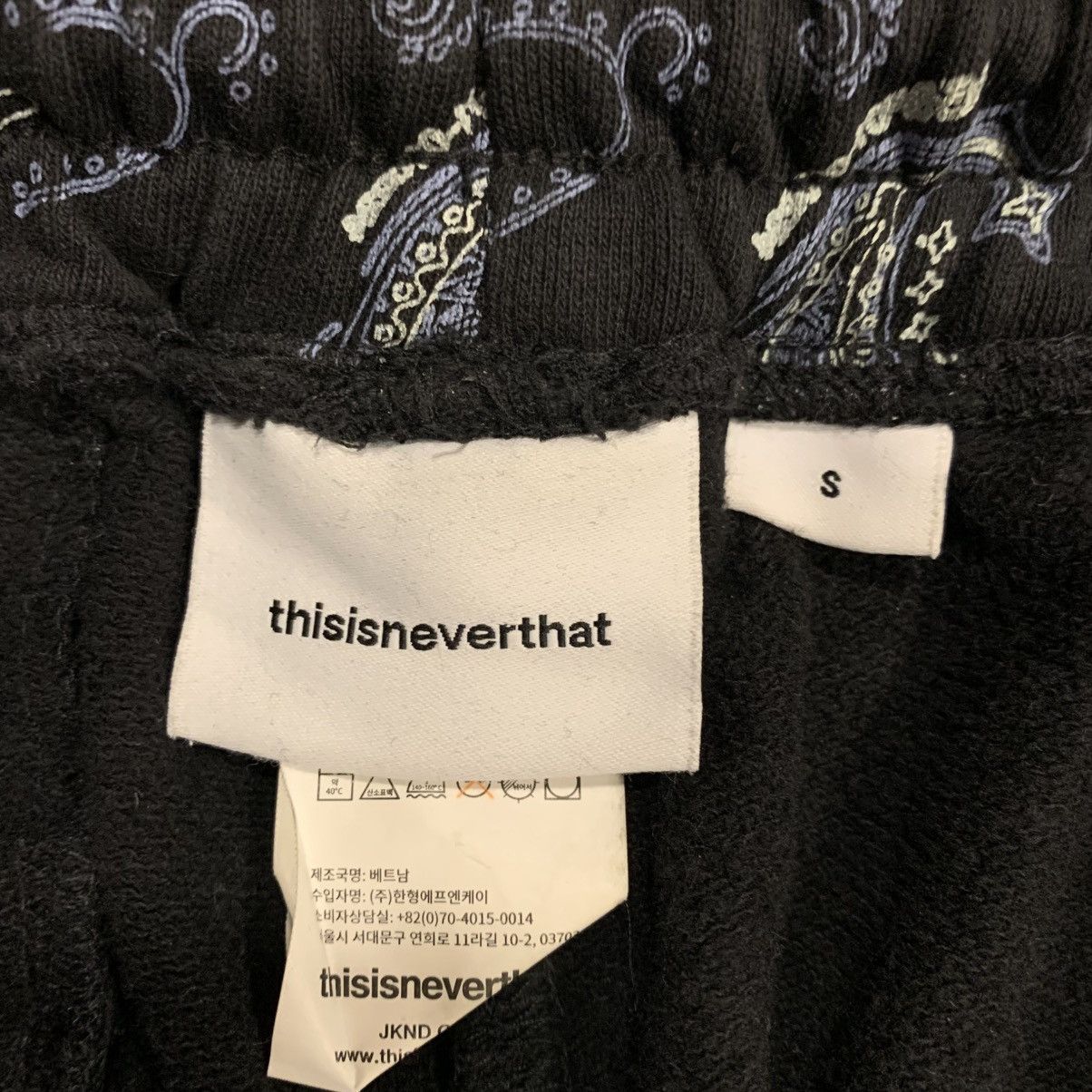 thisisneverthat THISISNEVERTHAT PAISLEY SWEATPANT SIZE SMALL Size US 30 / EU 46 - 6 Thumbnail