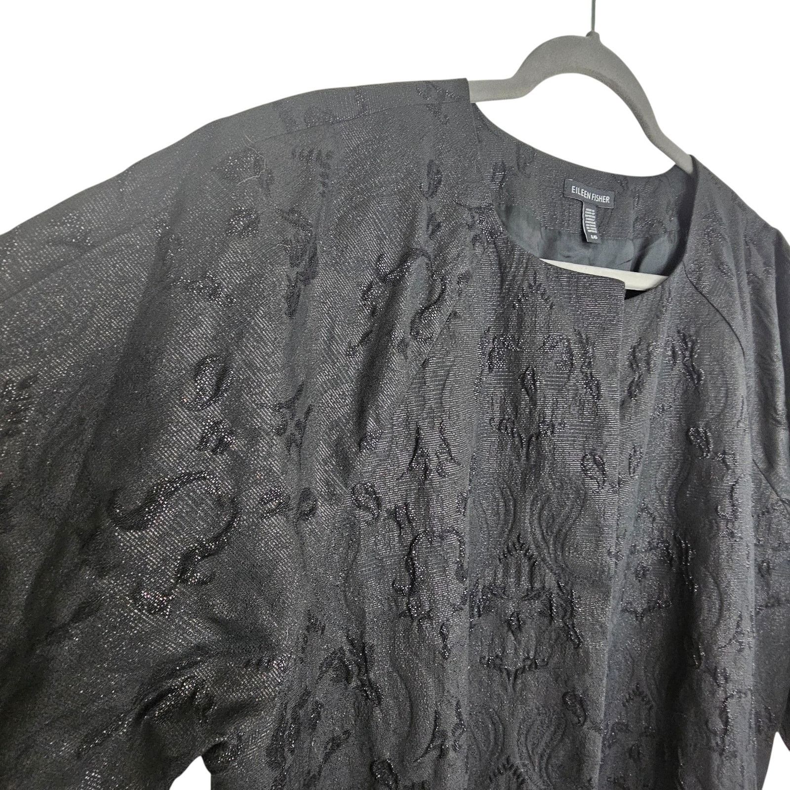 Eileen Fisher Eileen Fisher Cardigan L Quiet Luxury Lagenlook Sustainable Size L / US 10 / IT 46 - 6 Thumbnail