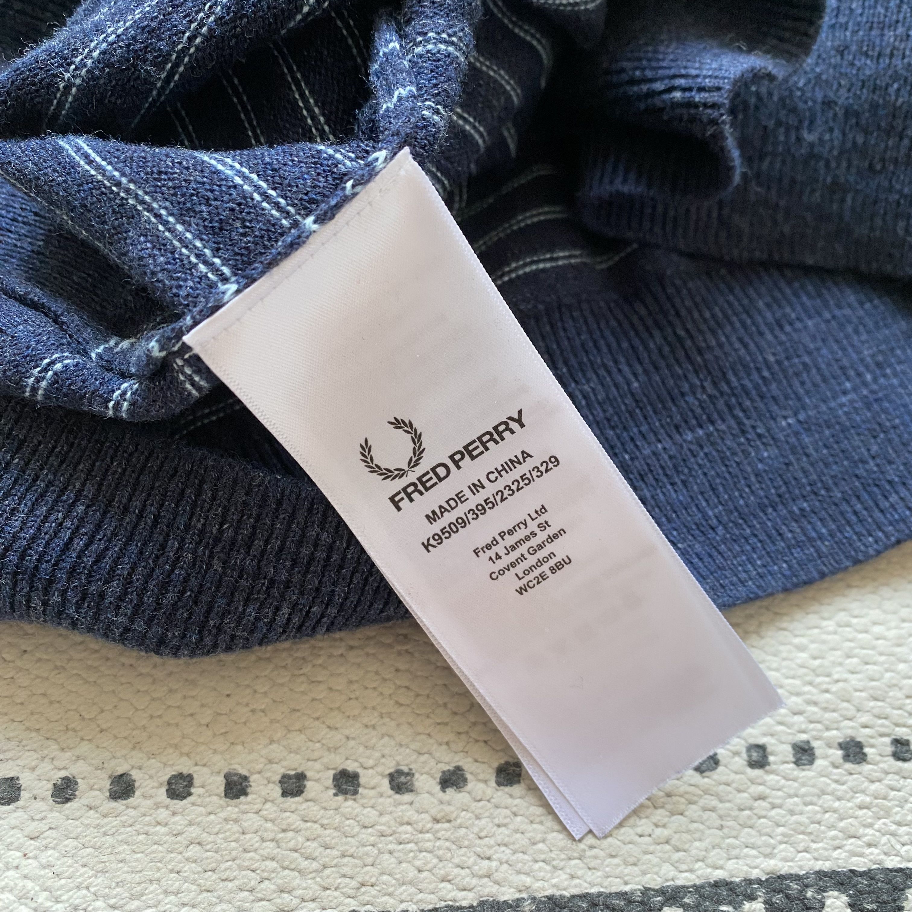 Fred Perry Oldmoney Fred Perry striped sweater light mini logo Size US L / EU 52-54 / 3 - 8 Thumbnail