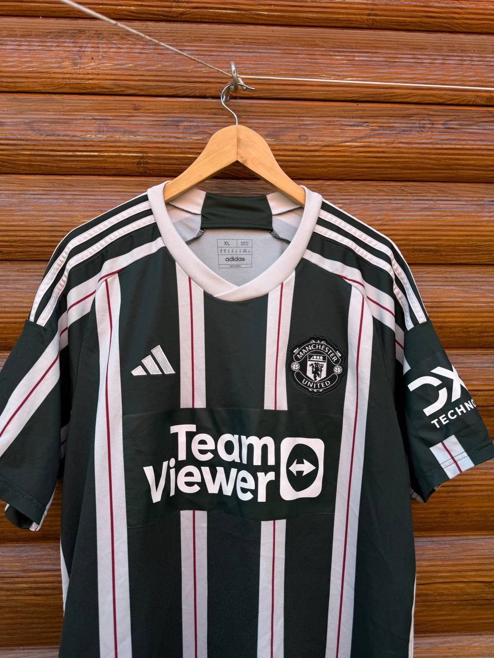 Adidas MANCHESTER UNITED 2023/2024 FOOTBALL SHIRT JERSEY ADIDAS Size US XL / EU 56 / 4 - 2 Thumbnail